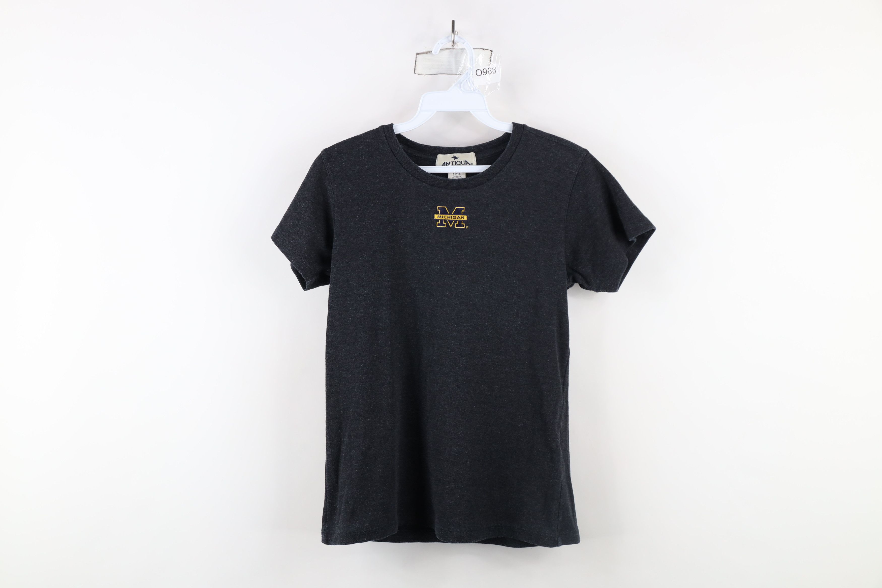 Vintage Vintage 90s University of Michigan Short Sleeve T-Shirt Size S / US 4 / IT 40 - 1 Thumbnail