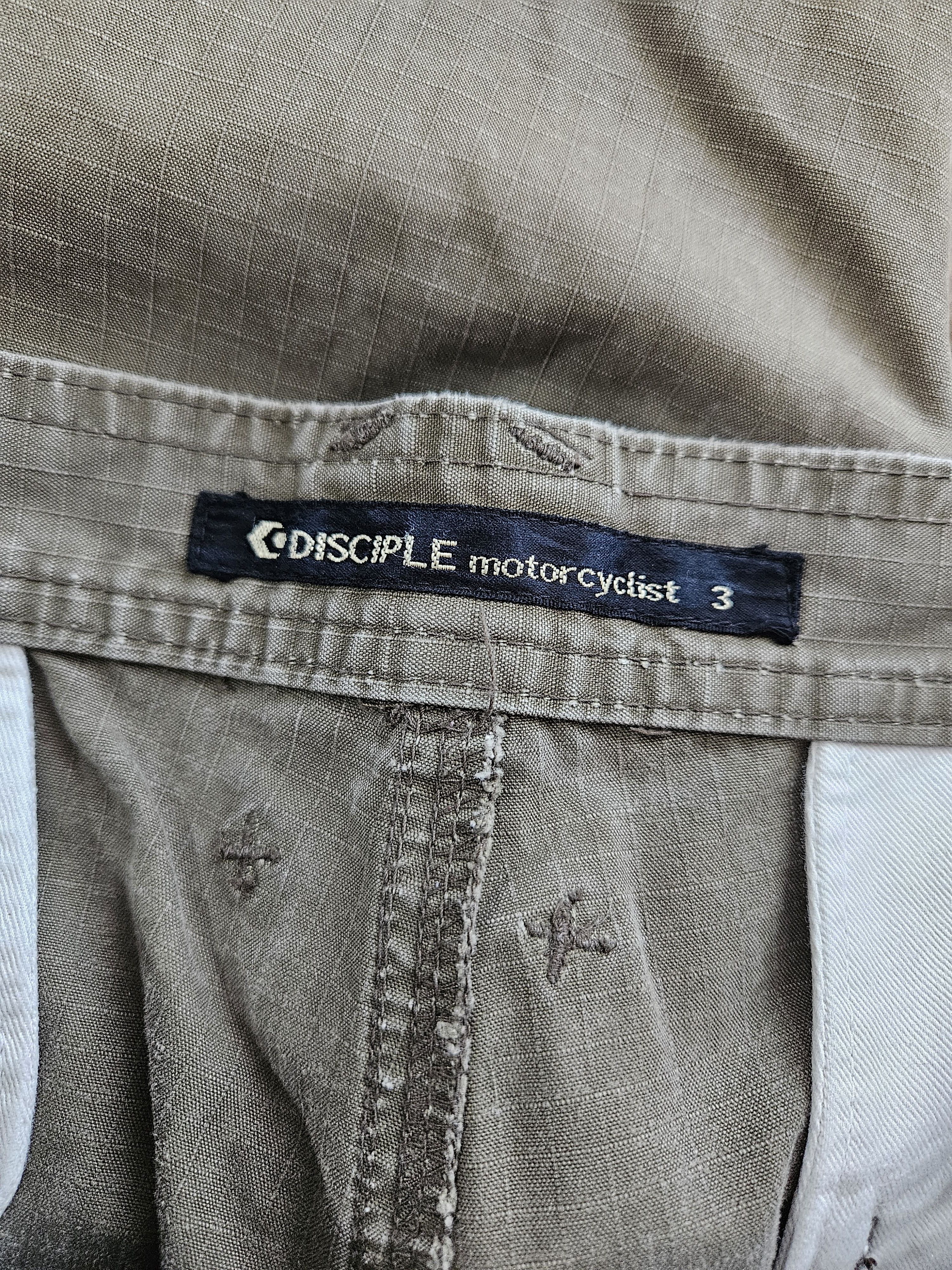 Japanese Brand Disciple motorcyclist Cargo pants Size US 28 / EU 44 - 4 Thumbnail