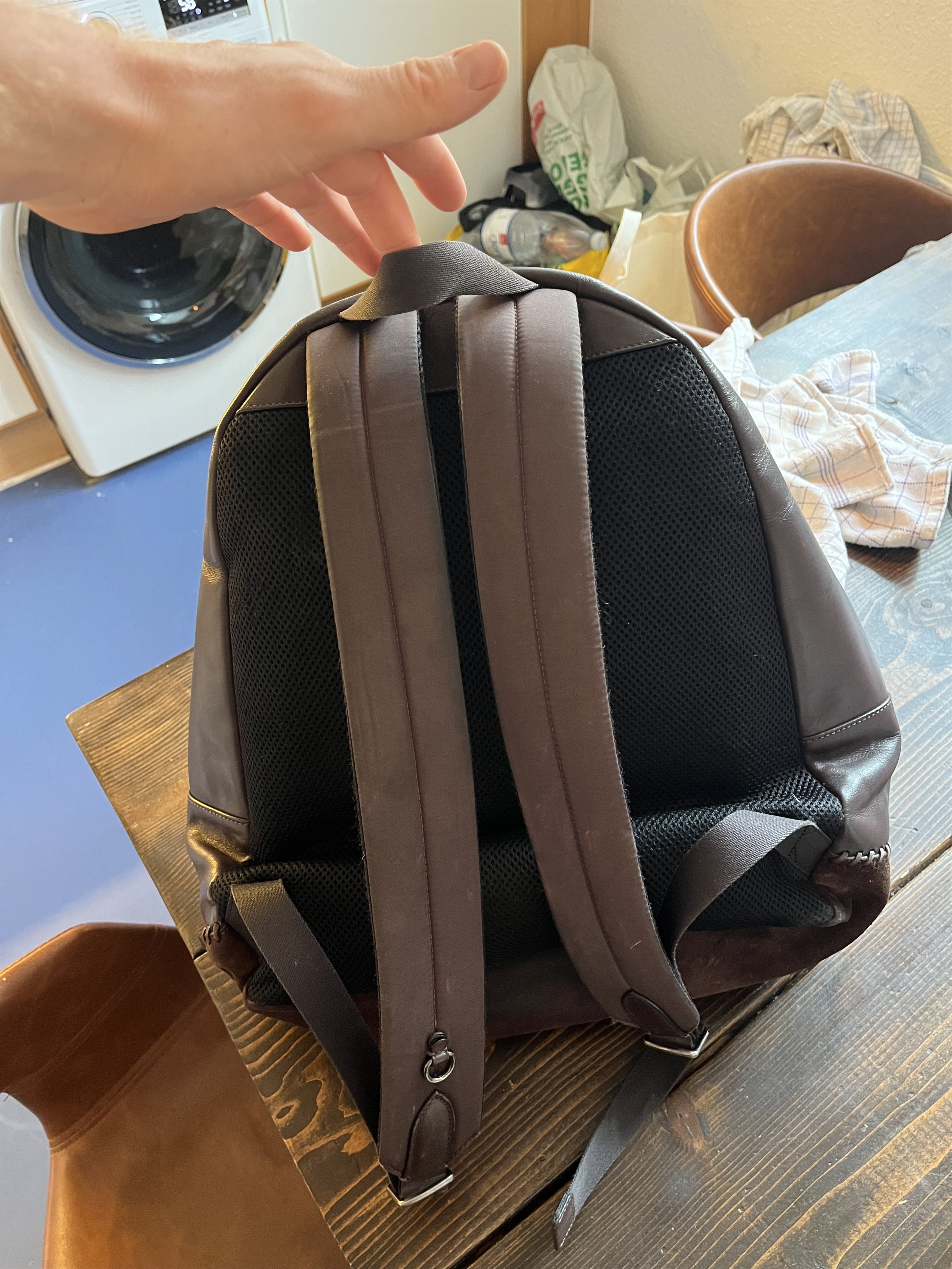 Coach Coach Varsity Backpack Burgundy Size ONE SIZE - 4 Thumbnail