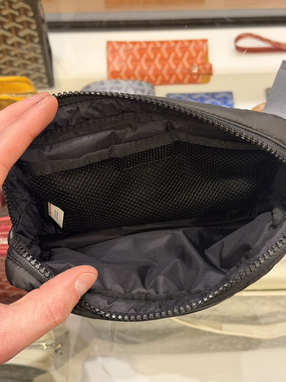 Supreme Supreme x Pertex Puffer Pouch - Black Size ONE SIZE - 4 Thumbnail