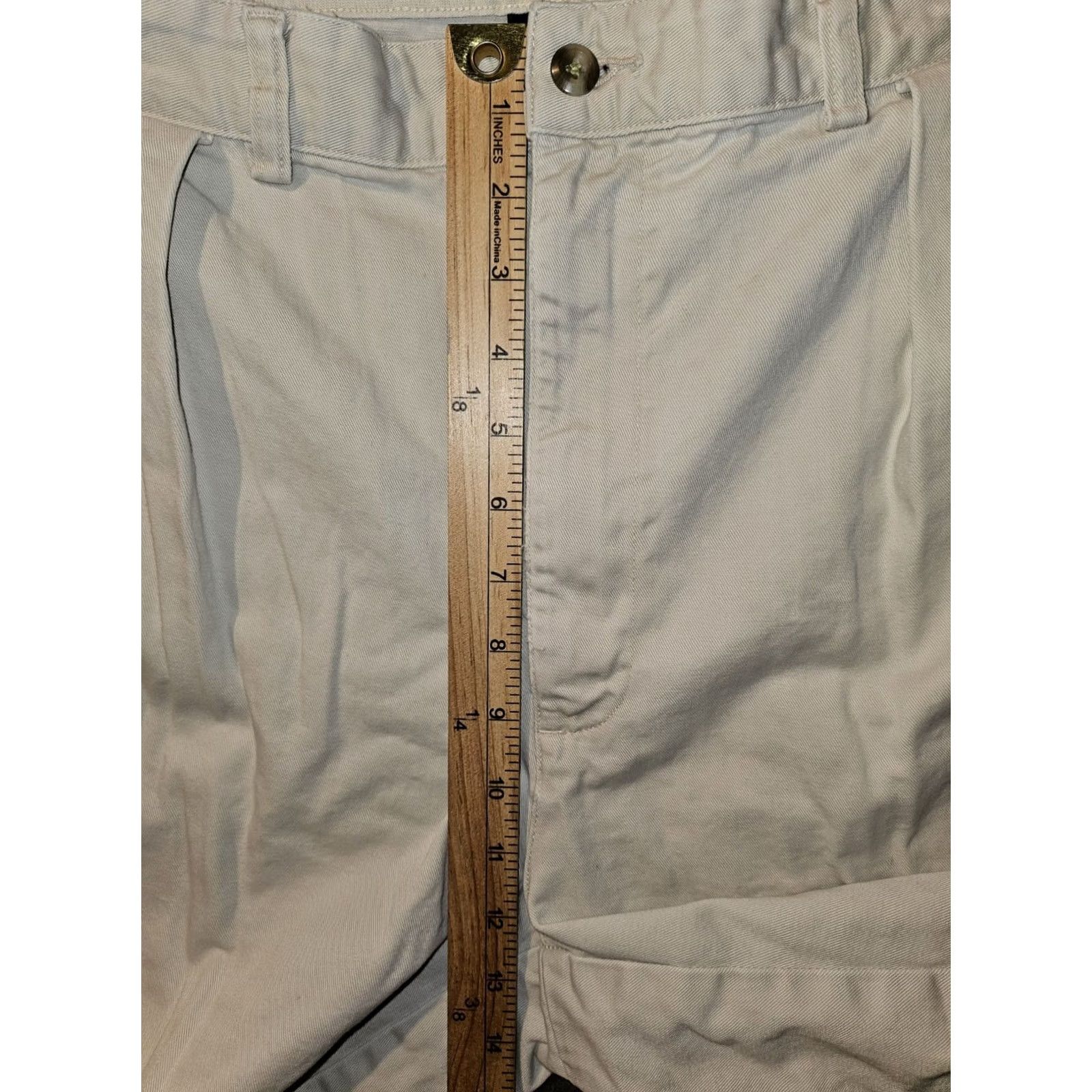 Polo Ralph Lauren VINTAGE Polo Ralph Lauren Chino Shorts Men 38 Beige Khaki Pleated 90s Preppy Logo Zipper Buttons Pocket Size US M / EU 48-50 / 2 - 5 Thumbnail