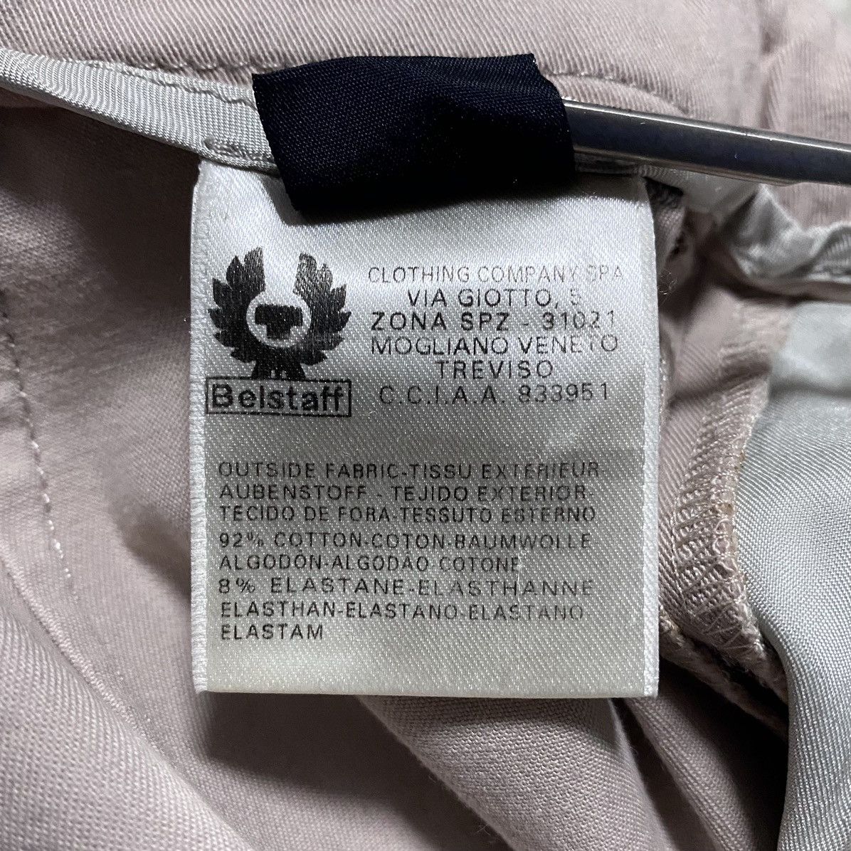 Belstaff Belstaff Beige Cotton Functional Casual Trouser Stretch Pant Size 30" / US 8 / IT 44 - 20 Thumbnail