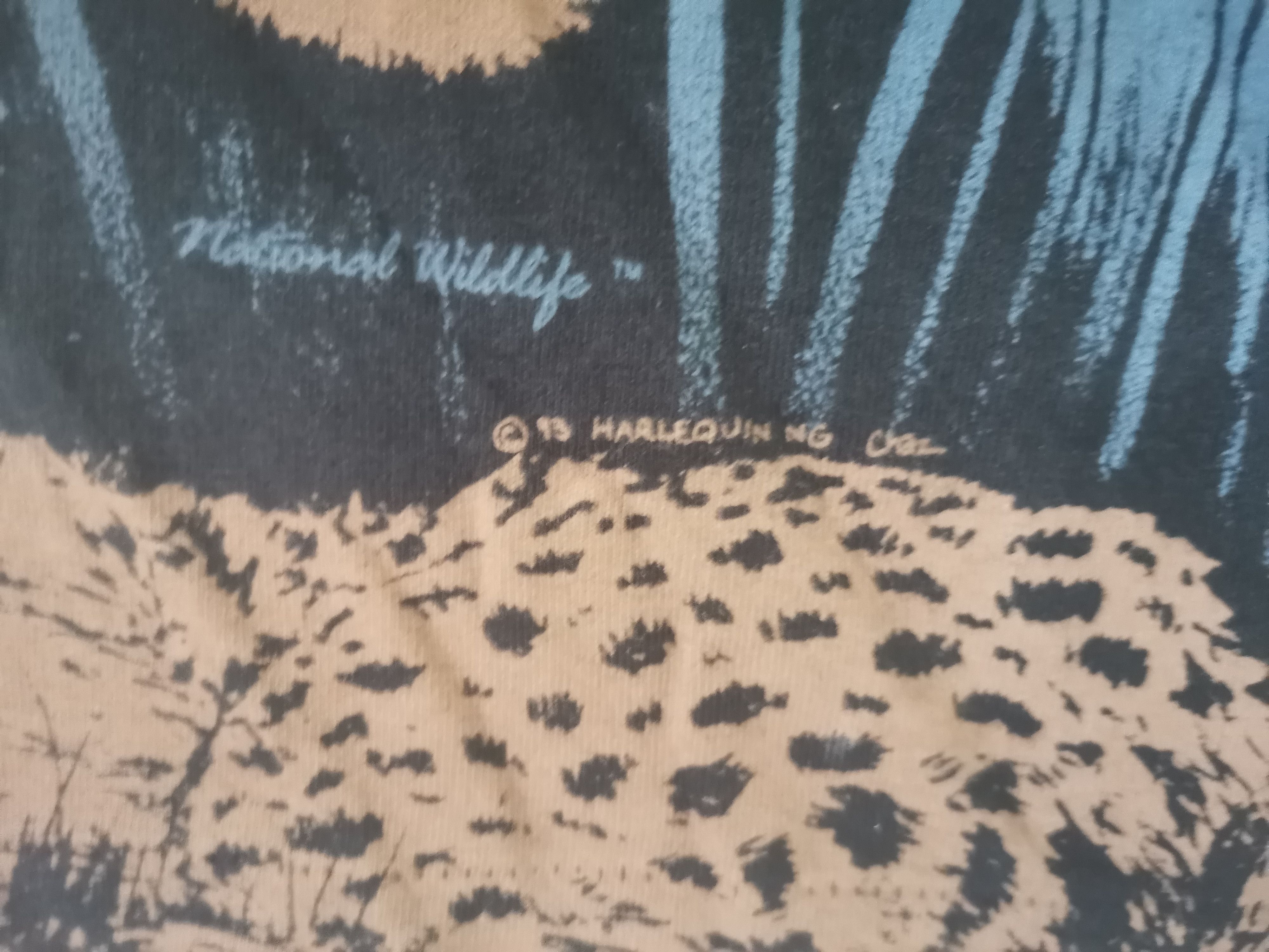 Vintage Rare Vintage Wildlife fullprint t-shirt nice design Size US L / EU 52-54 / 3 - 4 Thumbnail