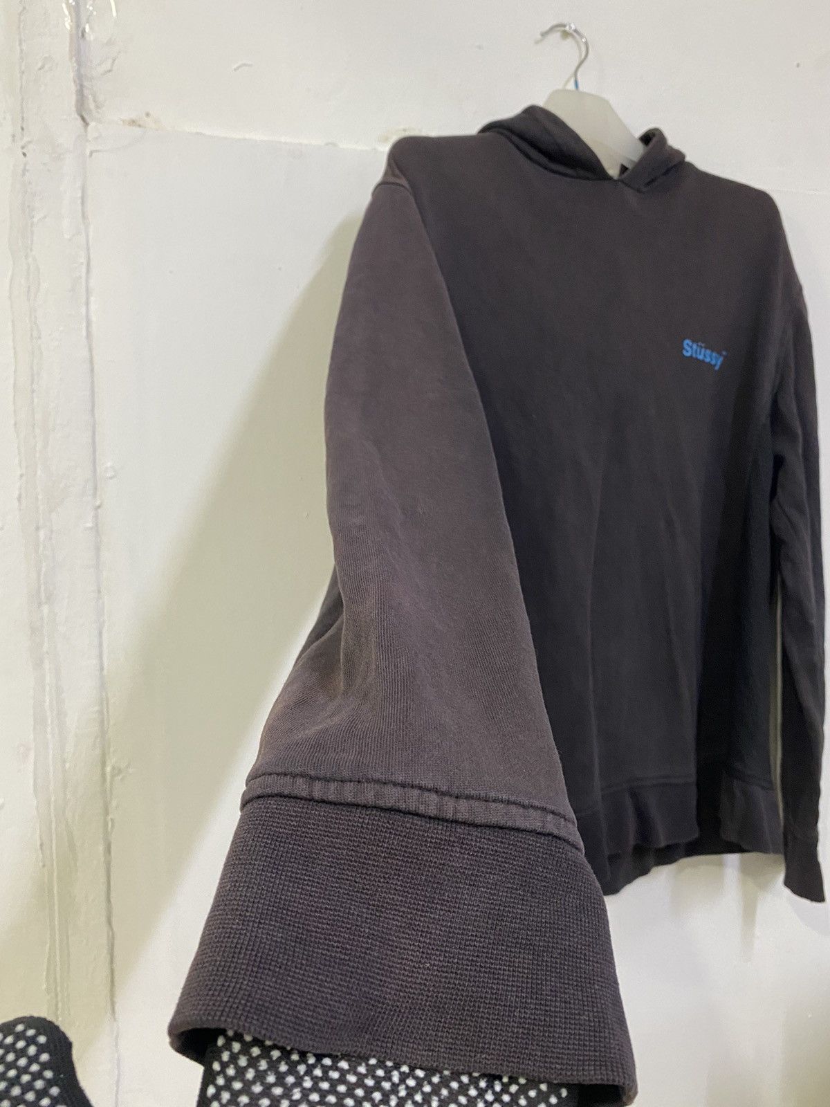 Stussy 💥STUSSY BASIC SPELL OUT SUNFADED HOODIE Size US M / EU 48-50 / 2 - 10 Thumbnail