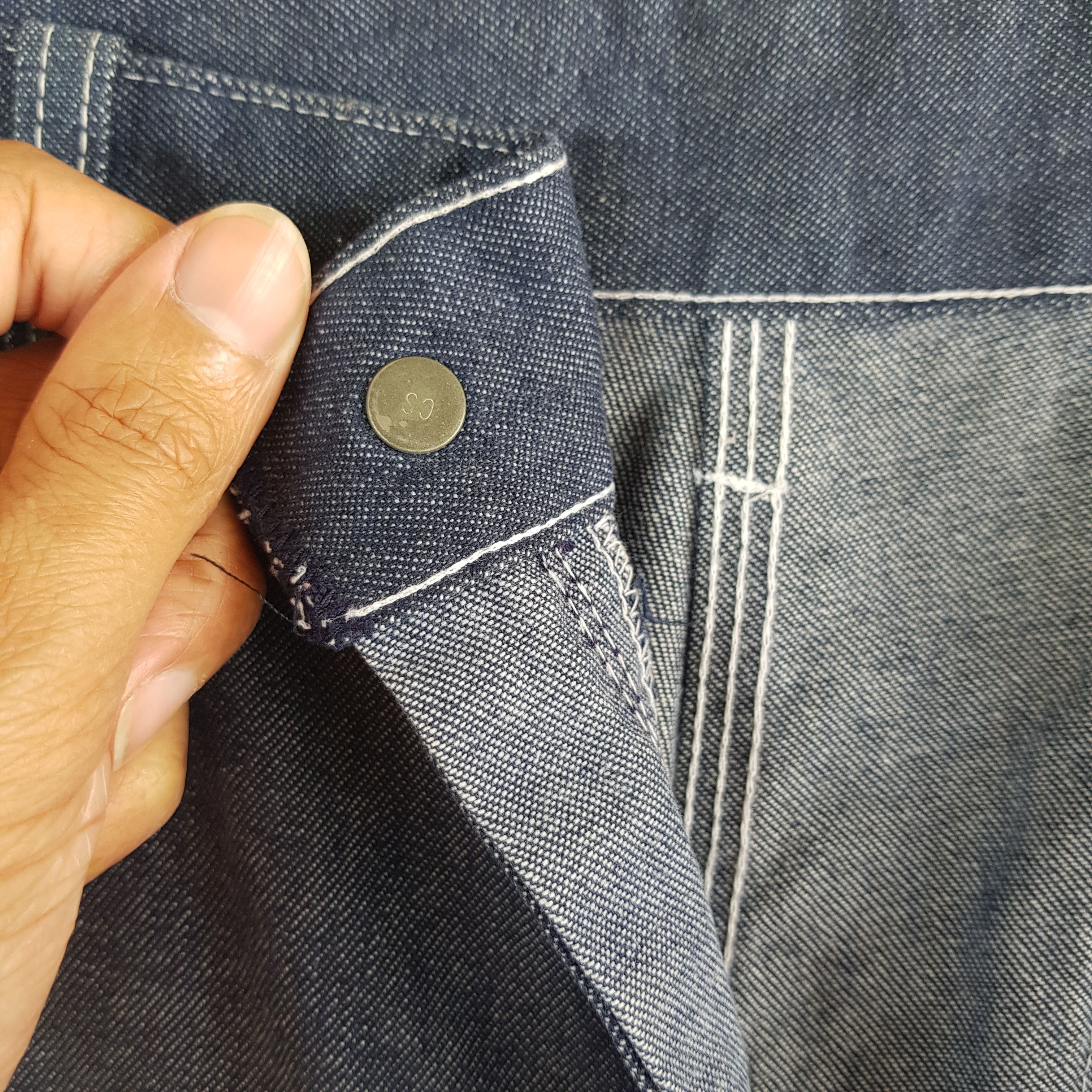 Sears 70s Sears Workers Baggy Carpenter Jeans Sears Denim Jorts Size US 32 / EU 48 - 6 Thumbnail