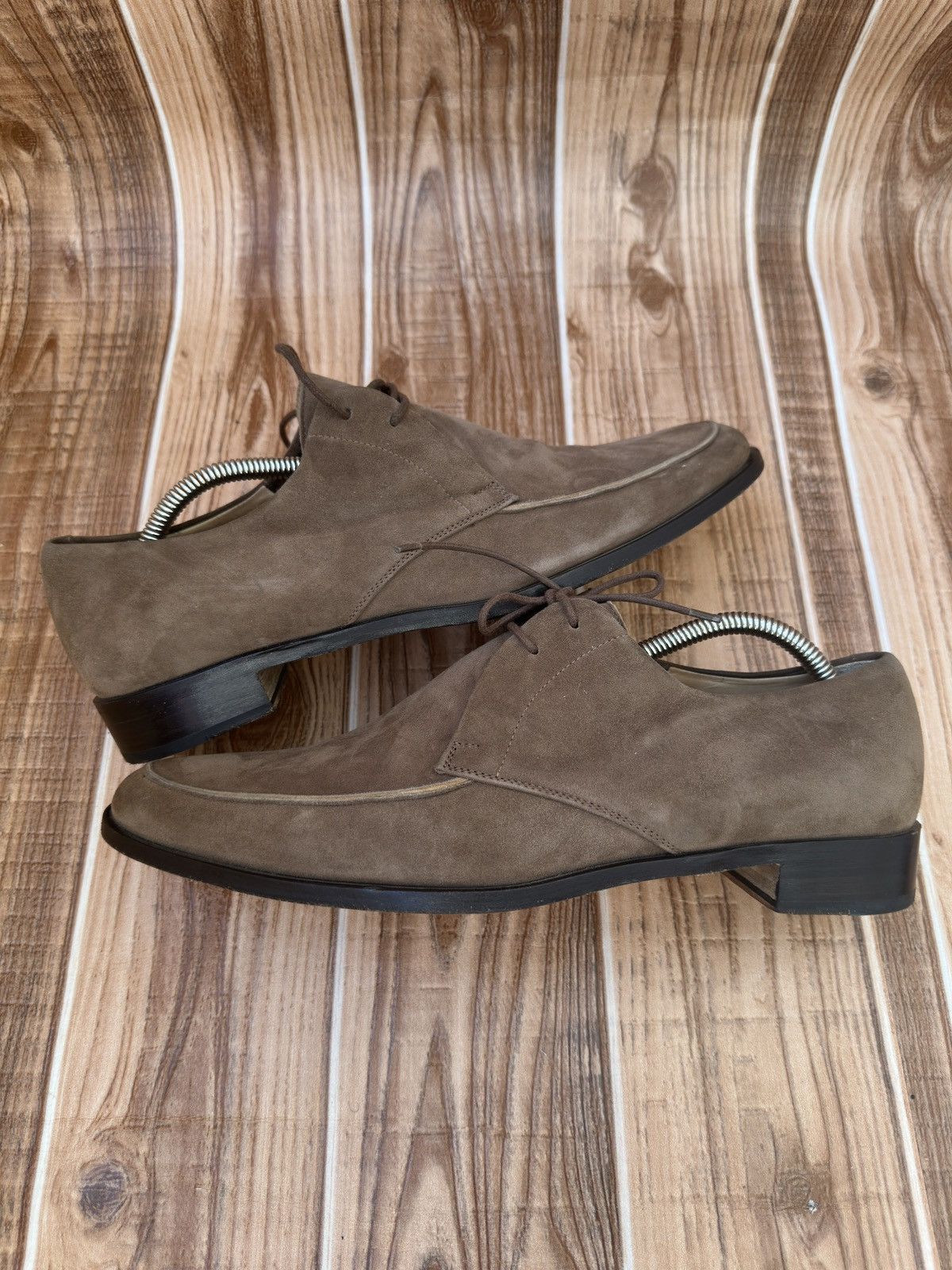 Helmut Lang × Vintage Helmut Lang Brown Derbies. Size US 9 / EU 42 - 9 Thumbnail