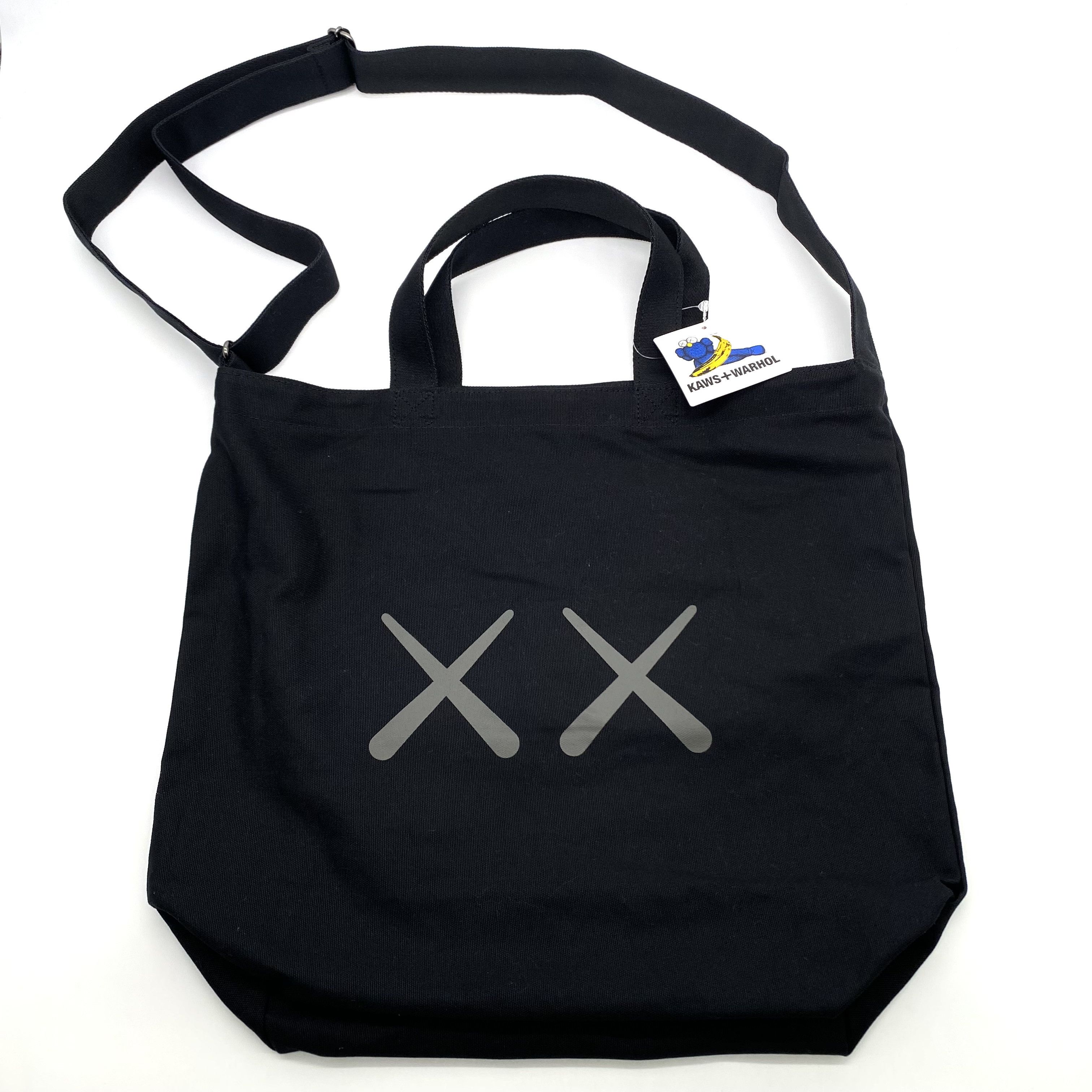 Andy Warhol × Japanese Brand × Kaws 2024 KAWS + Warhol 2Way Tote Bag Black Size ONE SIZE - 2 Thumbnail