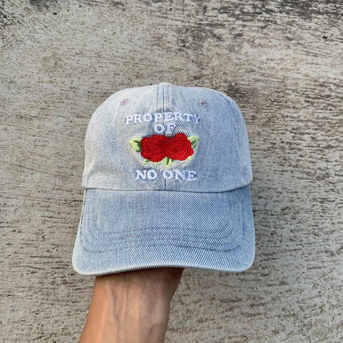 VINTAGE. Acid wash Property of no one hat