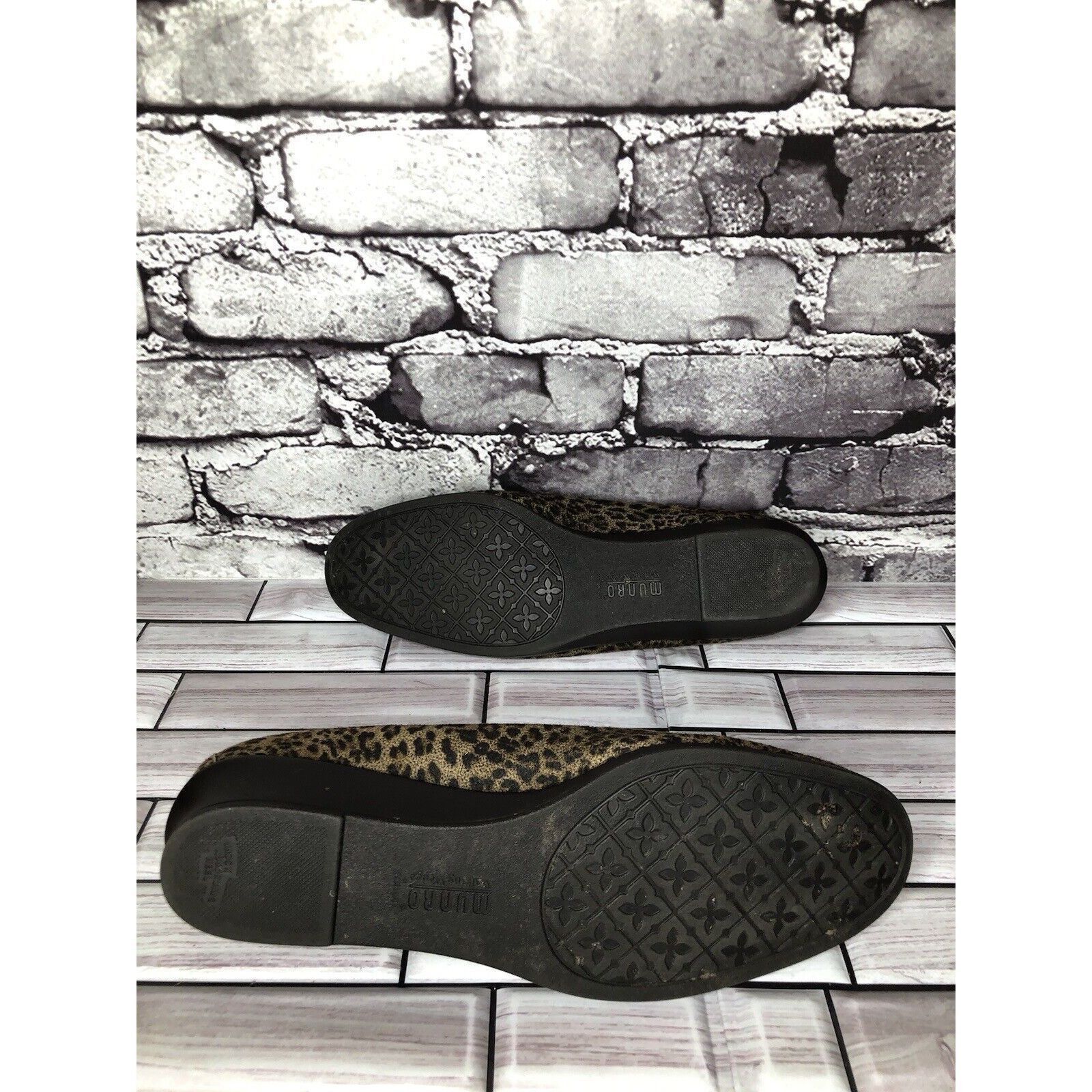 Other Munro American Leopard Print Synthetic Fabric Wedge Shoes Wo Size US 8 / IT 38 - 15 Thumbnail