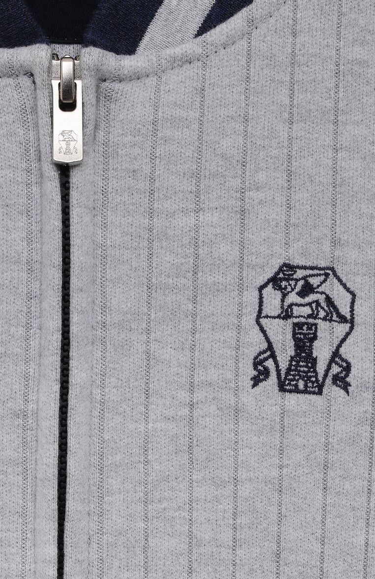 Brunello Cucinelli Sweatshirt in Light Grey Size US XL / EU 56 / 4 - 3 Thumbnail