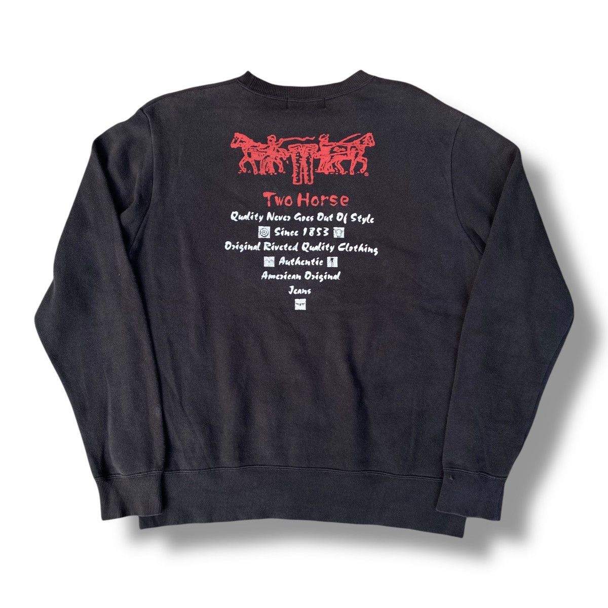 Vintage 90s Levis Red Tab Tops Sportswear Sweatshirt. #F4