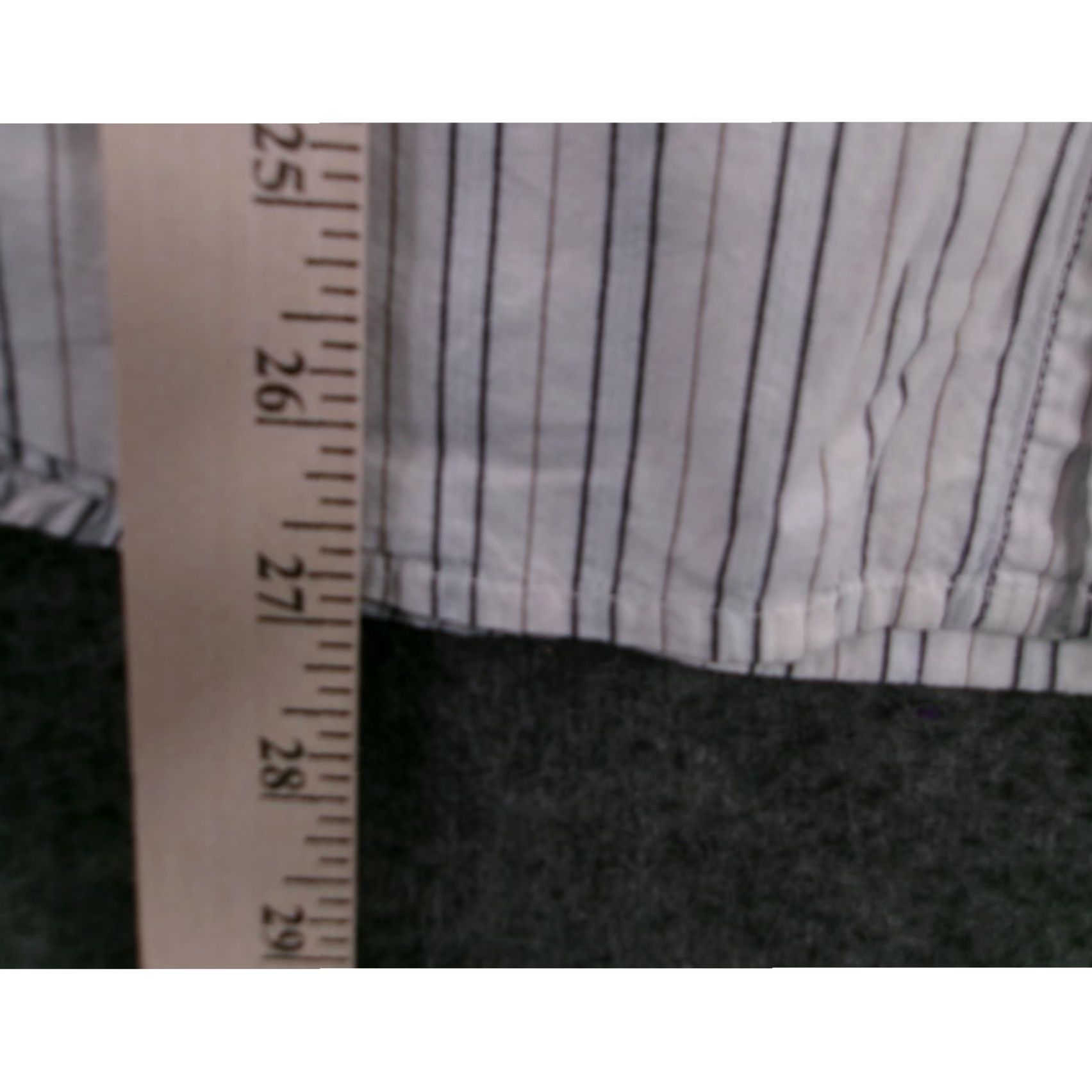 Vintage Arizona Jean Company Mens Medium White Striped Short Sleeve Button-Up Casual Classic Shirt Size US M / EU 48-50 / 2 - 5 Thumbnail