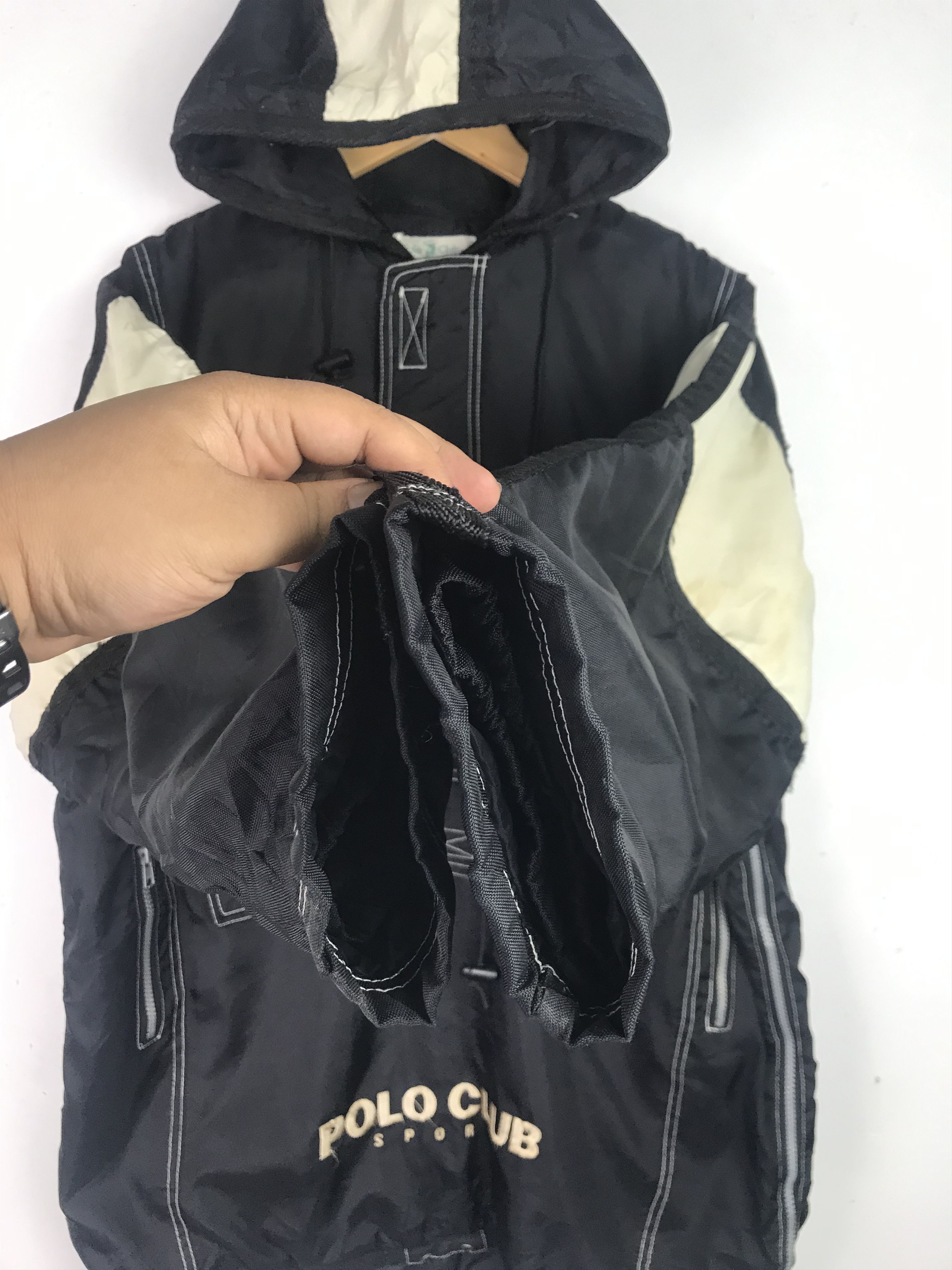 Japanese Brand × Polo Ralph Lauren × Vintage Polo Half Zipper Anorak jacket Rare Design Size US L / EU 52-54 / 3 - 6 Thumbnail