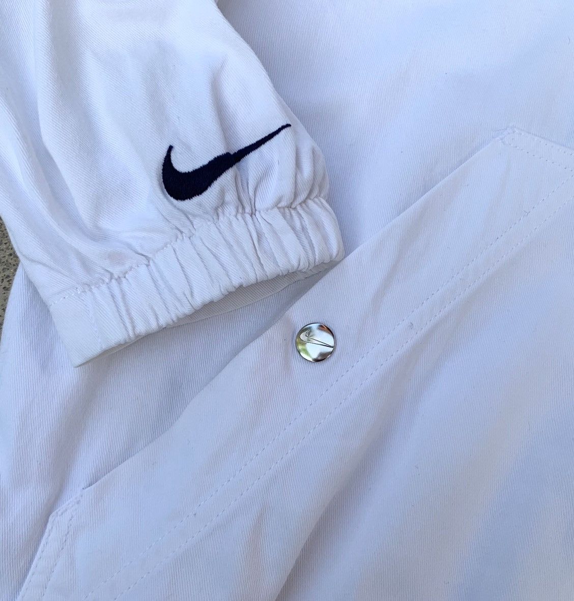 Nike Vintage 1990s Nike Court Zipper Jacket Size US M / EU 48-50 / 2 - 8 Thumbnail