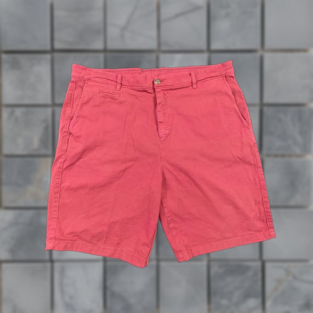 johnnie-O VINTAGE? No—Johnnie-O Men’s Stretch Chino Shorts 9" Inseam Pink 40 Regular Flat Front Casual Mens Size US 40 / EU 56 - 1 Thumbnail