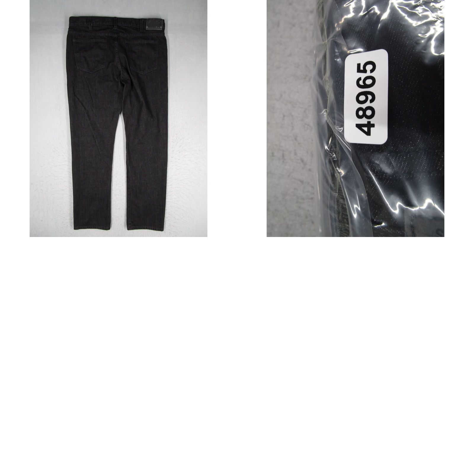 Calvin Klein Calvin Klein Jeans Mens 36 Black Skinny Straight Denim Y2K MB99A77 33x32 Size US 36 / EU 52 - 9 Thumbnail