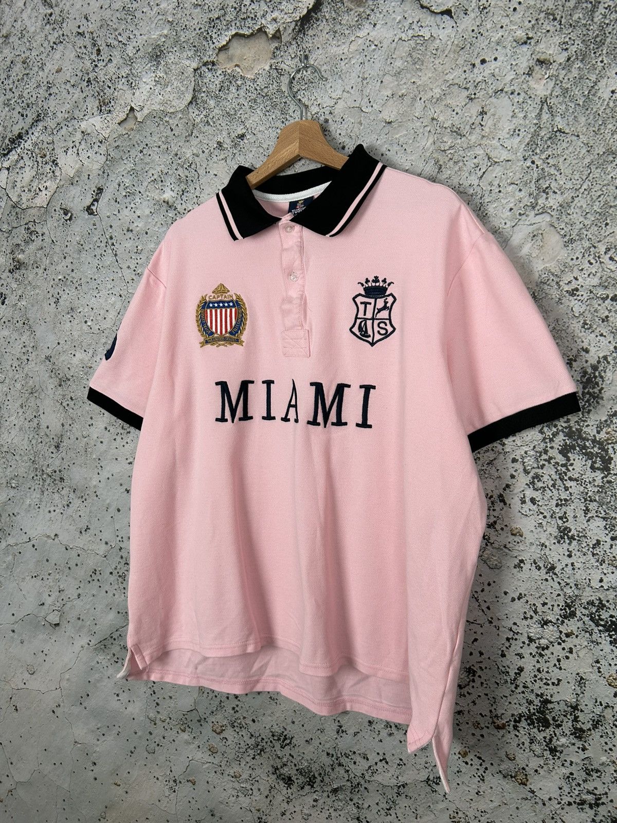 Vintage Vintage Miami Chief Keef Polo Tee Rugby Streetwear Hype Size US XXL / EU 58 / 5 - 2 Thumbnail