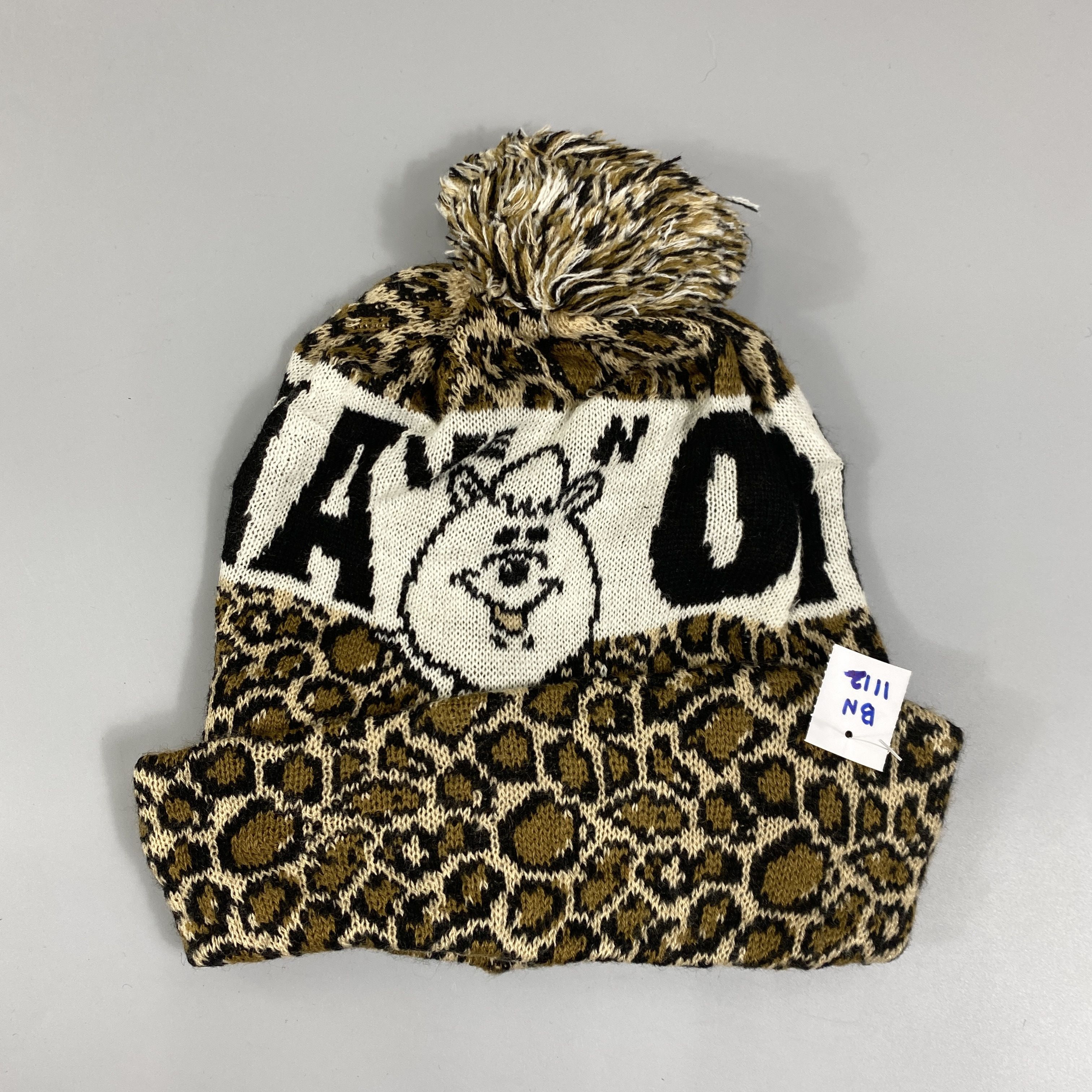 Japanese Brand Leopard Snow Cap Beanie Hat-BN1112 Size ONE SIZE - 6 Thumbnail