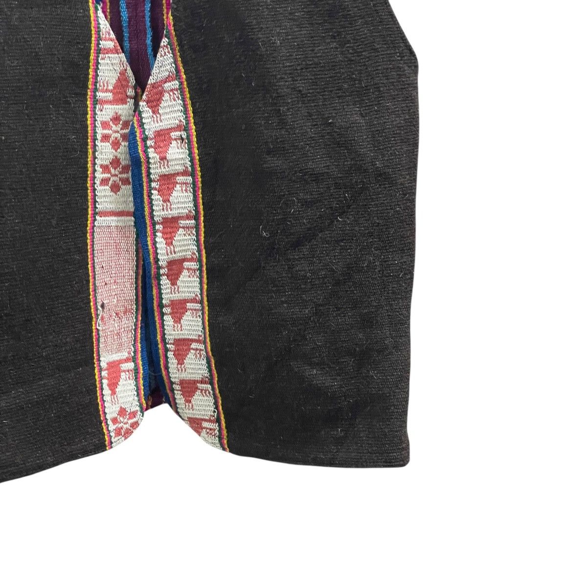 Vintage Vintage Tela Embroidered Handmade Ethnic Tribal Wool Vest Size US XS / EU 42 / 0 - 3 Thumbnail