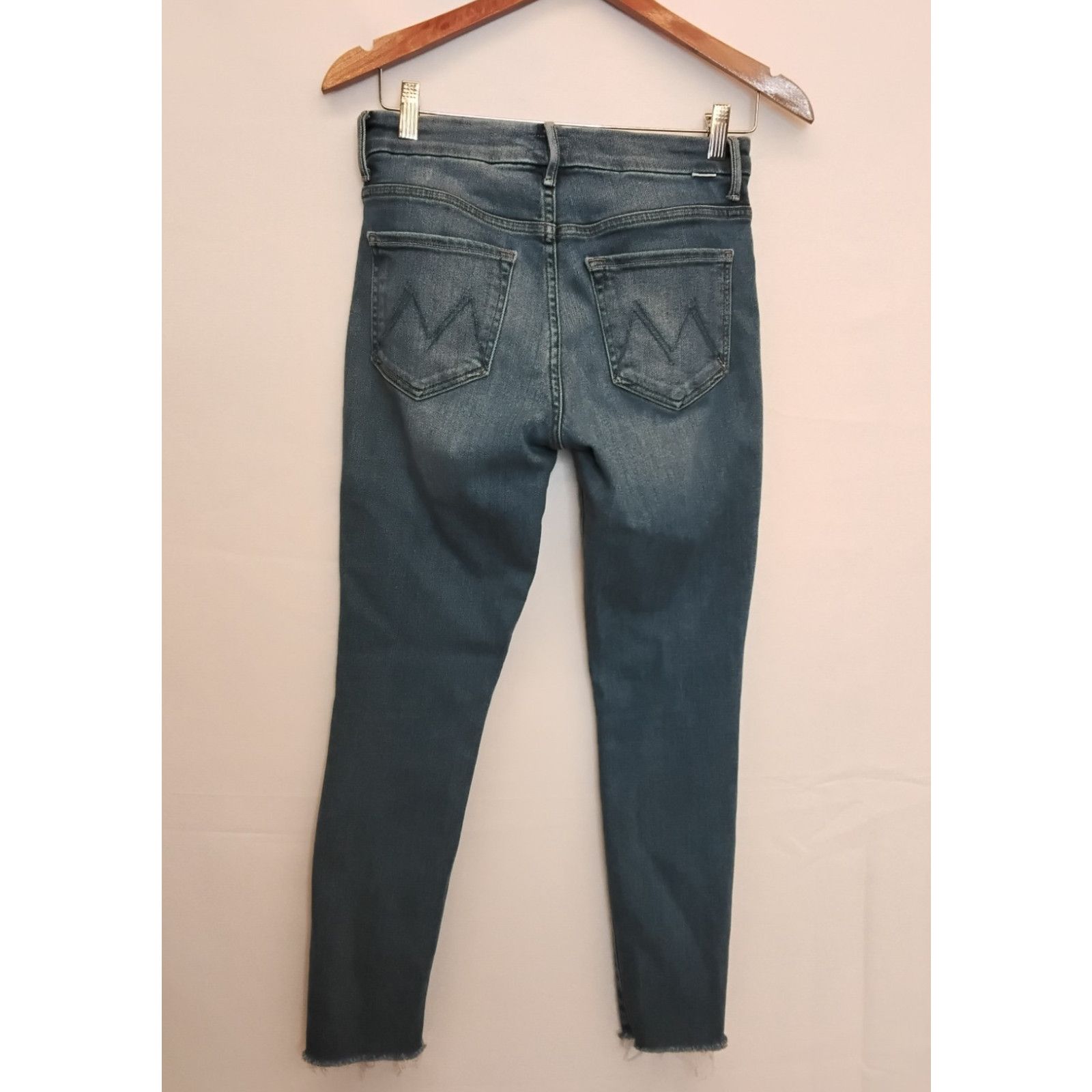 MOTHER Mother Jeans High Waisted Looker Ankle Fray Women's 26 Size 26" / US 2 / IT 38 - 3 Thumbnail