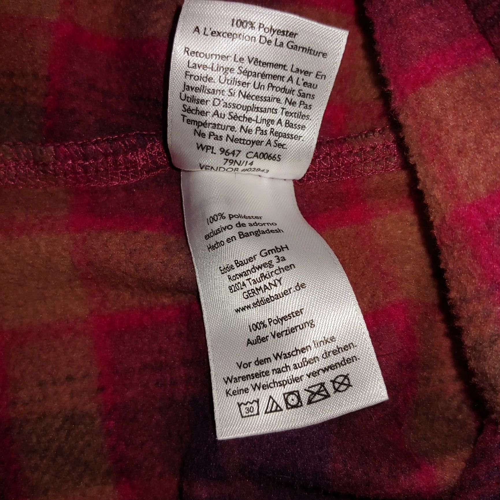 Eddie Bauer Eddie Bauer Jacket Women S Fleece Pullover Brown Plaid 1/4 Zip Casual Outdoor Camp Cabincore Size S / US 4 / IT 40 - 6 Thumbnail