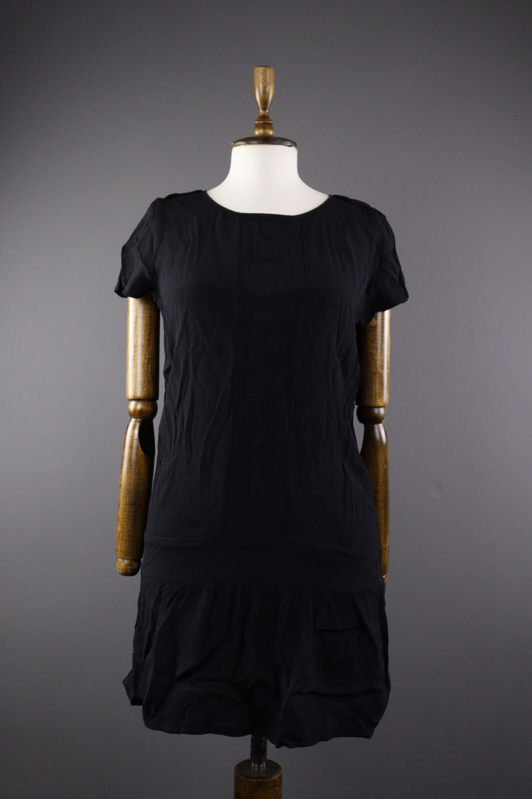 Wilkes Bashford Ladies BA&SH Black Casual Swing Mini Dress Size 0 Size XS / US 0-2 / IT 36-38 - 1 Thumbnail