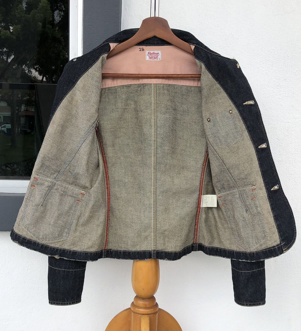 Levi's Vintage Levis Redloop Women Denim Trucker Jacket Size S / US 4 / IT 40 - 9 Thumbnail