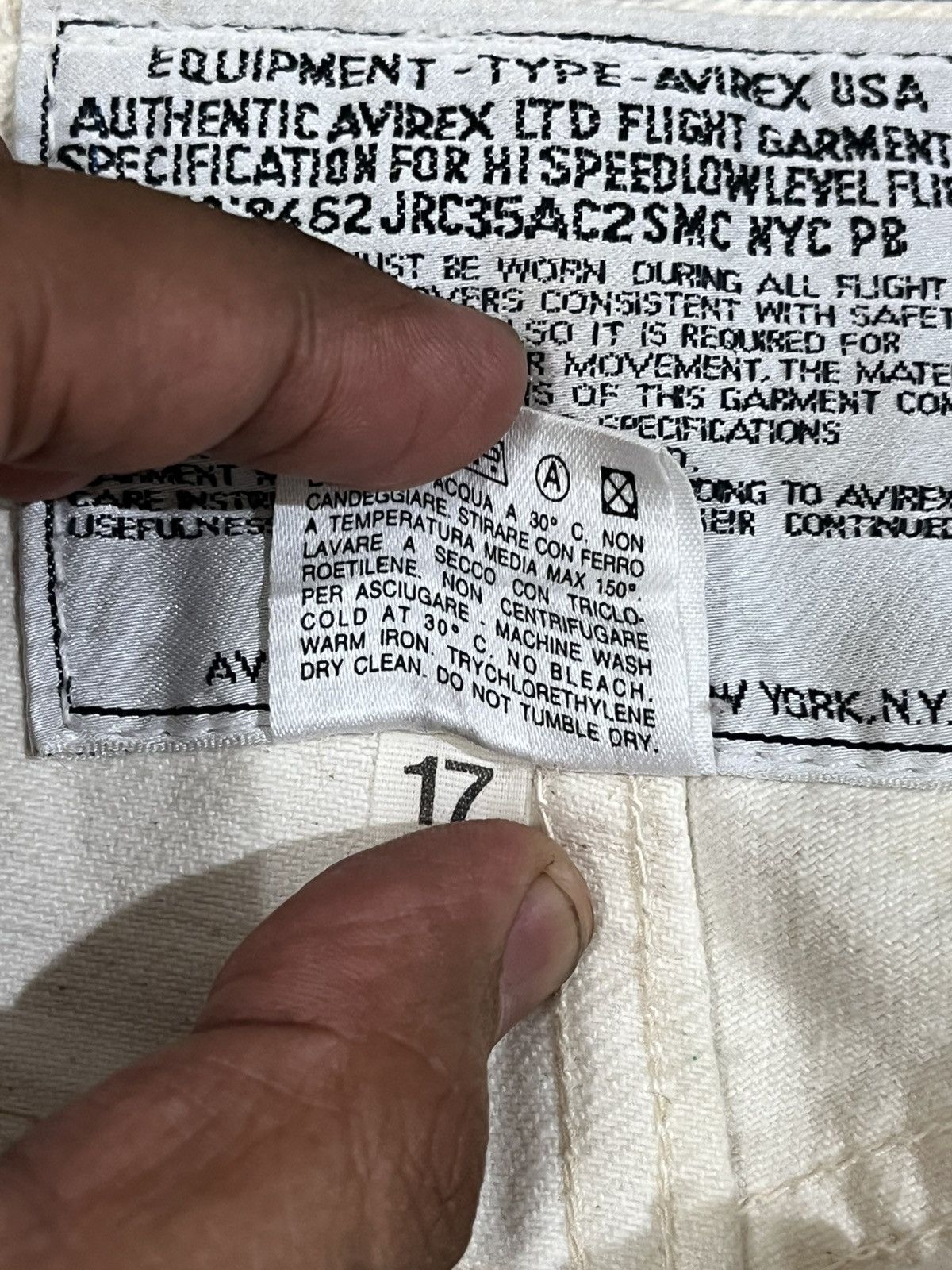 Avirex Vintage Avirex USA Flight Garment Size US 30 / EU 46 - 10 Thumbnail