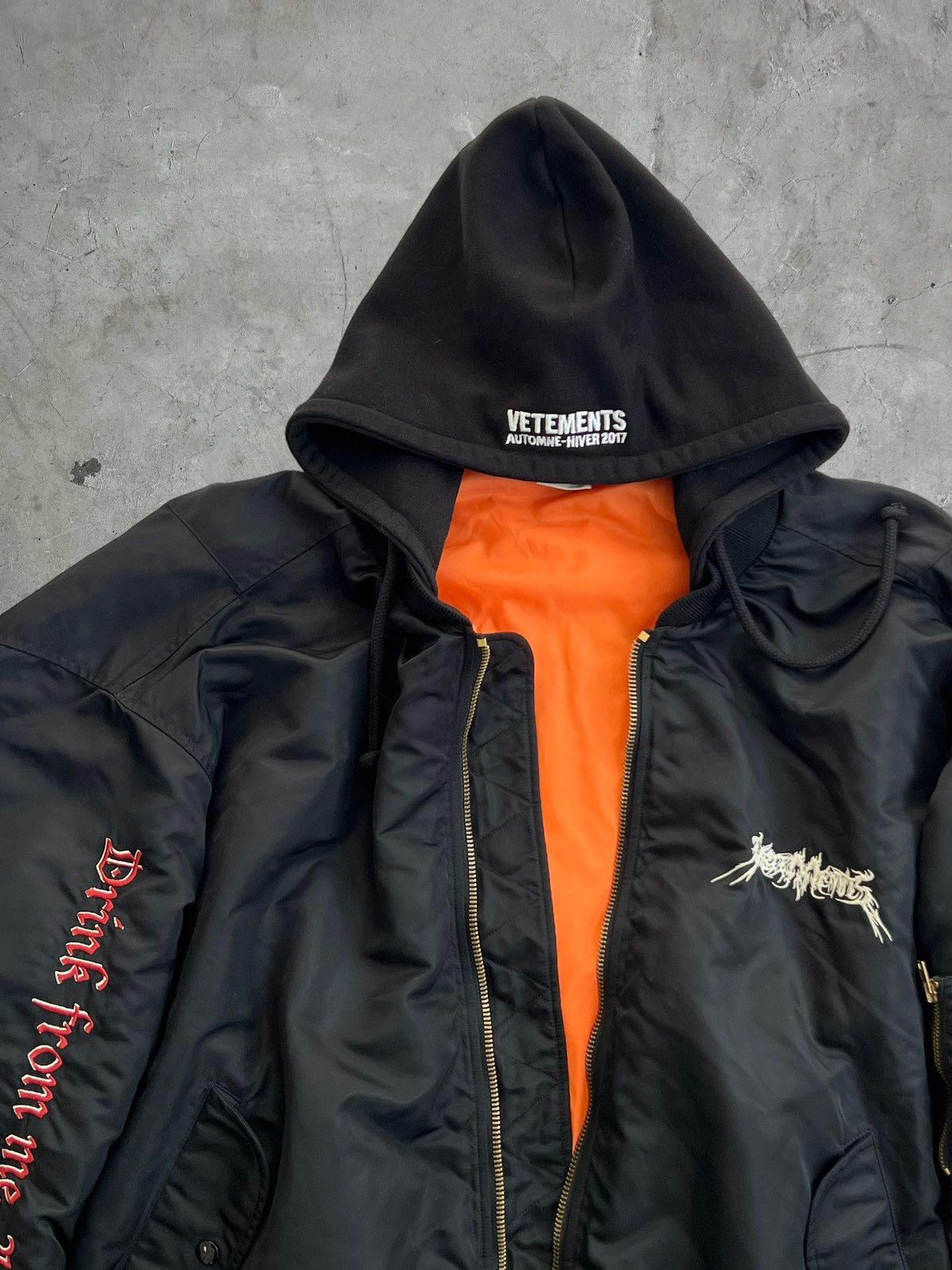 Vetements Vetements TFD Homme Bomber Jacket Size US L / EU 52-54 / 3 - 11 Thumbnail