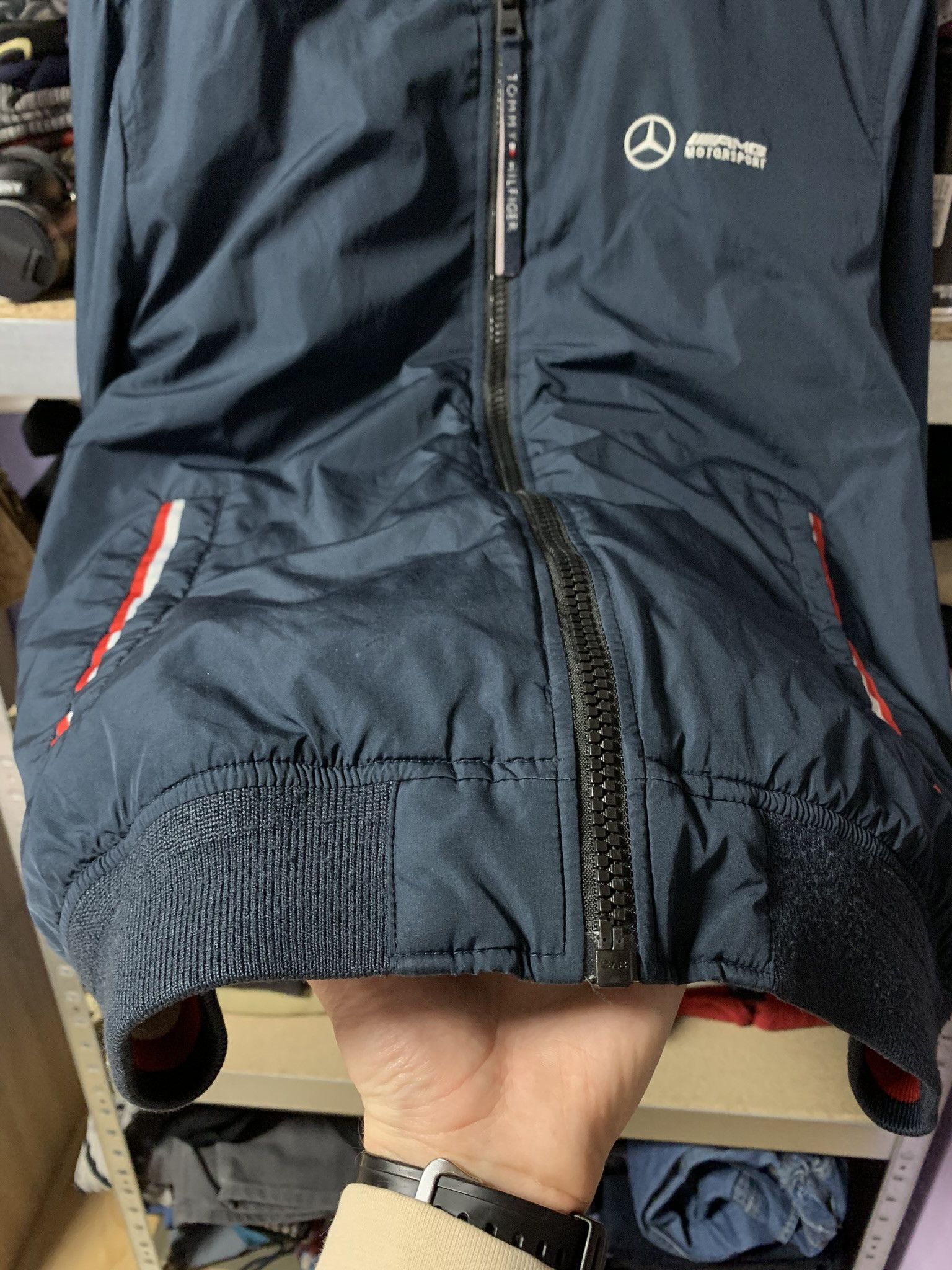 Tommy Hilfiger Tommy Hilfiger x Mercedes AMG Motorsport F1 Bomber Jacket L Size US L / EU 52-54 / 3 - 4 Thumbnail