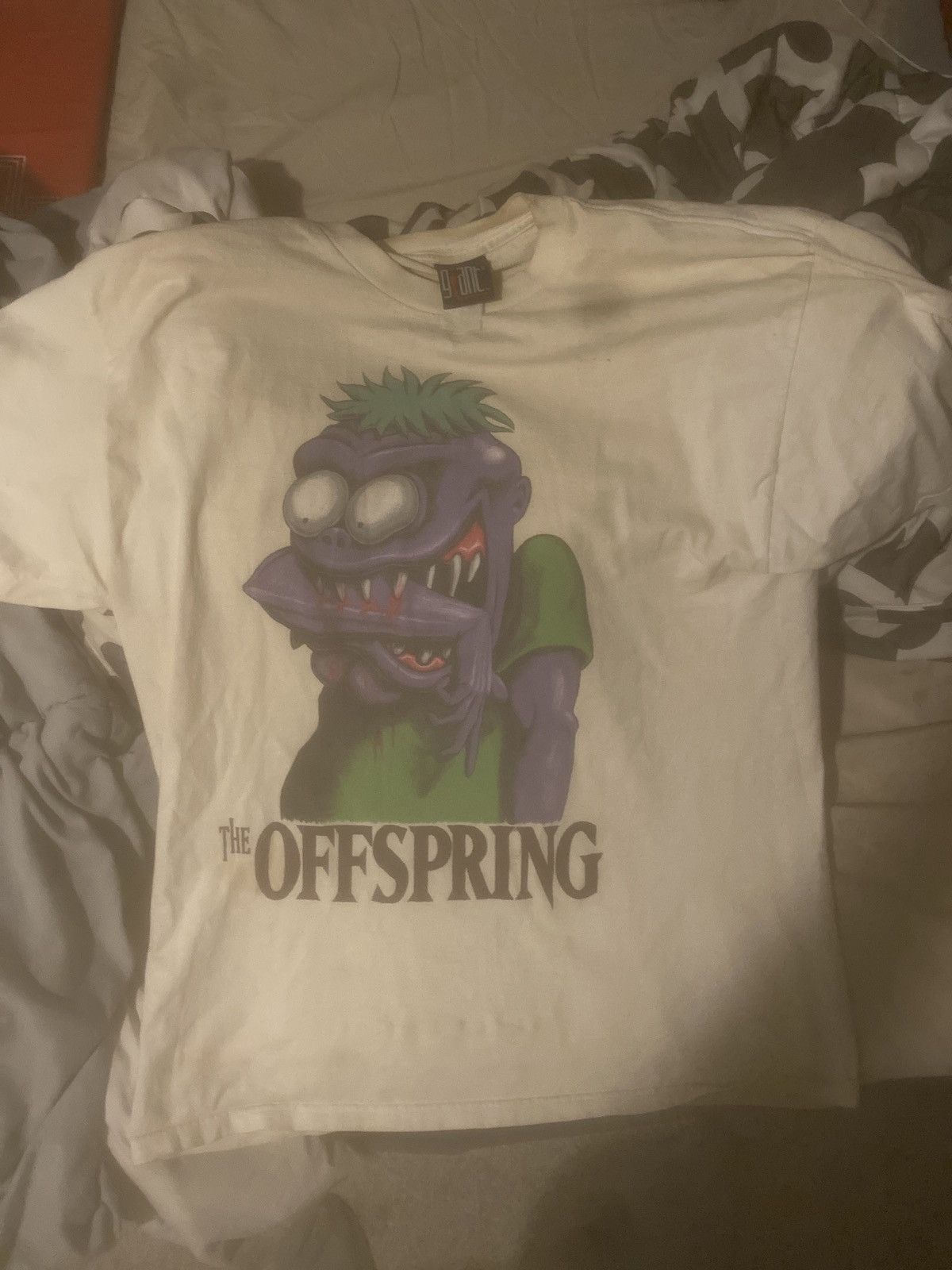image of Giant Offspring 1995 Vintage Band Tee Single Stitch in White, Men's (Size XL)