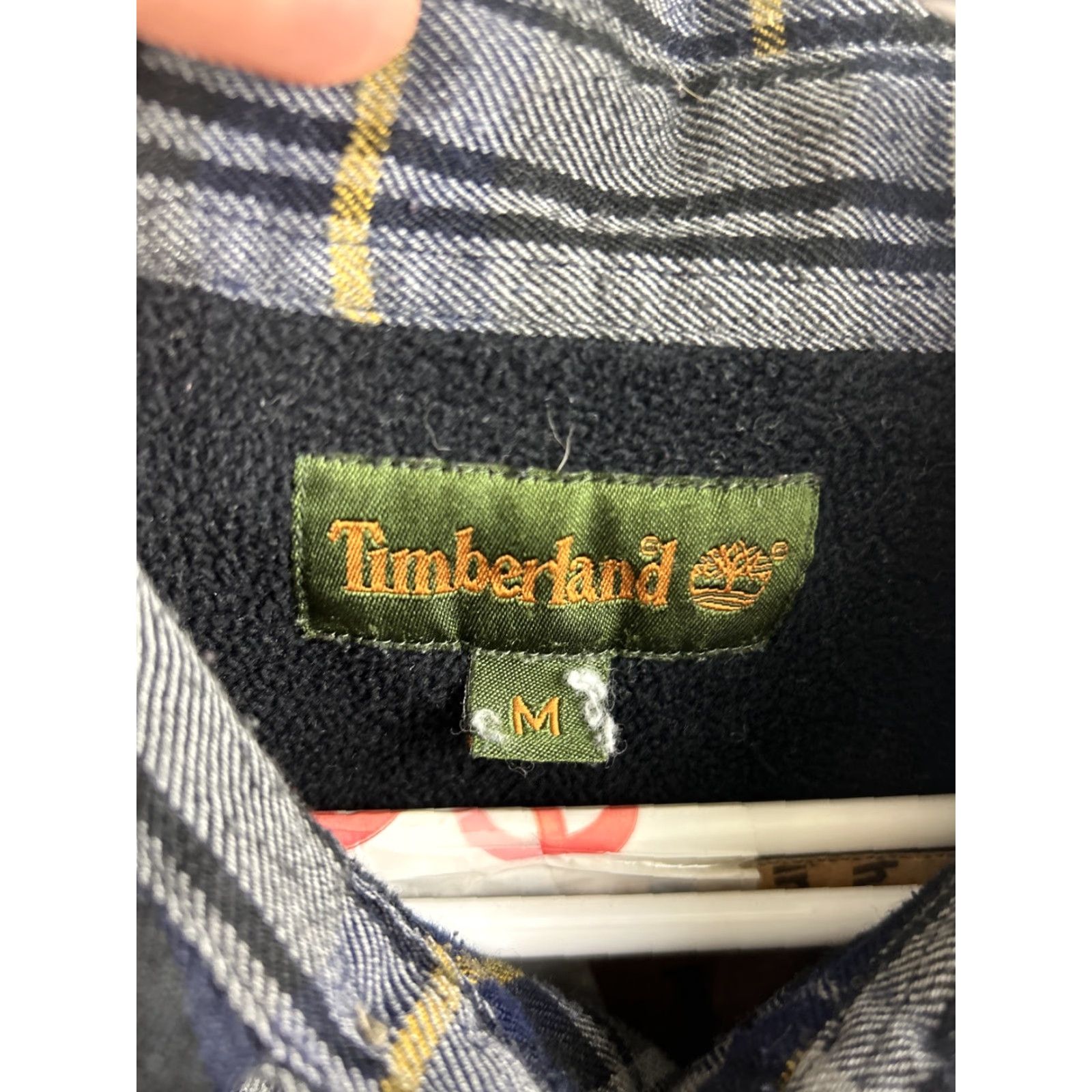 Timberland Timberland Mens Flannel Shirt Long Sleeve Button-Up Black Plaid Sz M Size US M / EU 48-50 / 2 - 7 Thumbnail