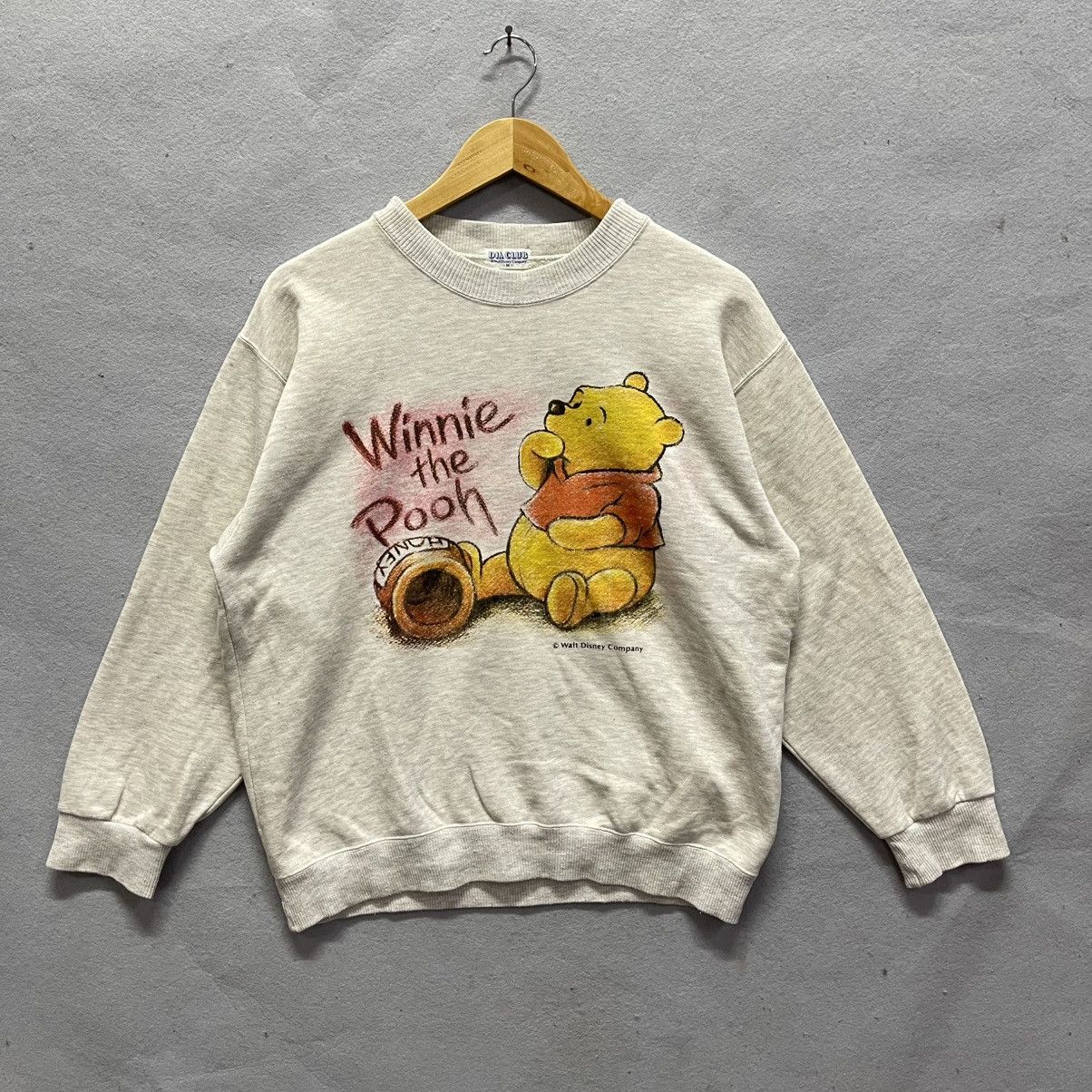 Disney Vintage 90s Winnie the Pooh Sweatshirt by Dia Club – Disney Size US M / EU 48-50 / 2 - 1 Thumbnail