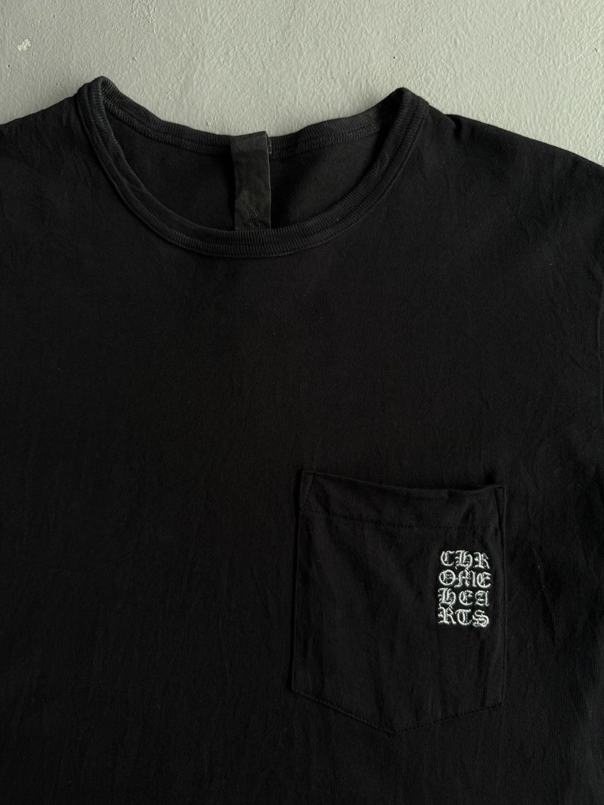 Chrome Hearts Rare - Embroidered EyeChart Tee Leather Tag Size US M / EU 48-50 / 2 - 3 Thumbnail