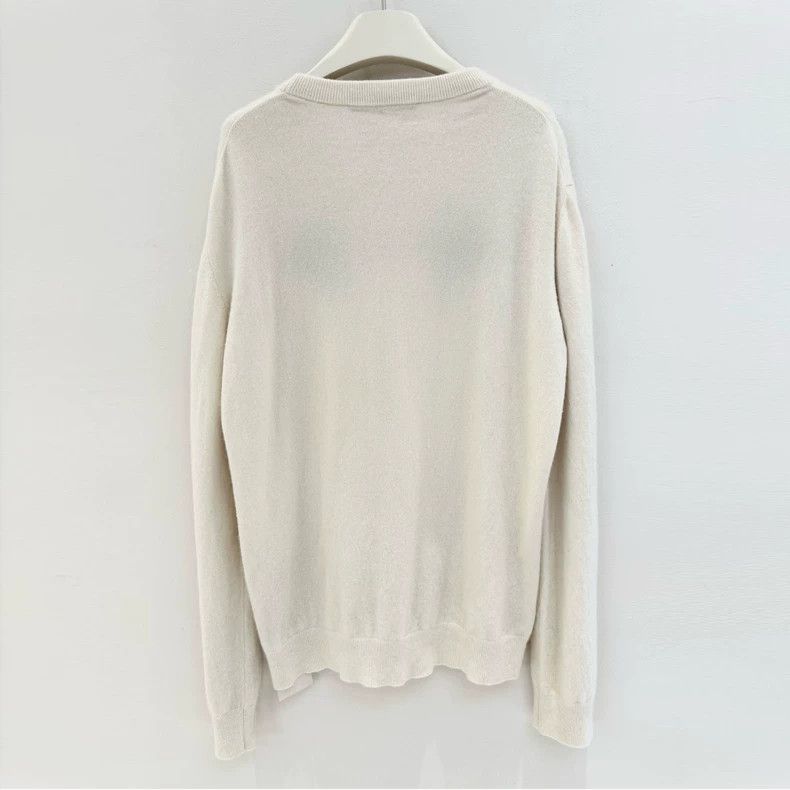 Louis Vuitton Louis Vuitton White dragon boat double-headed cashmere swea Size US XXL / EU 58 / 5 - 3 Thumbnail