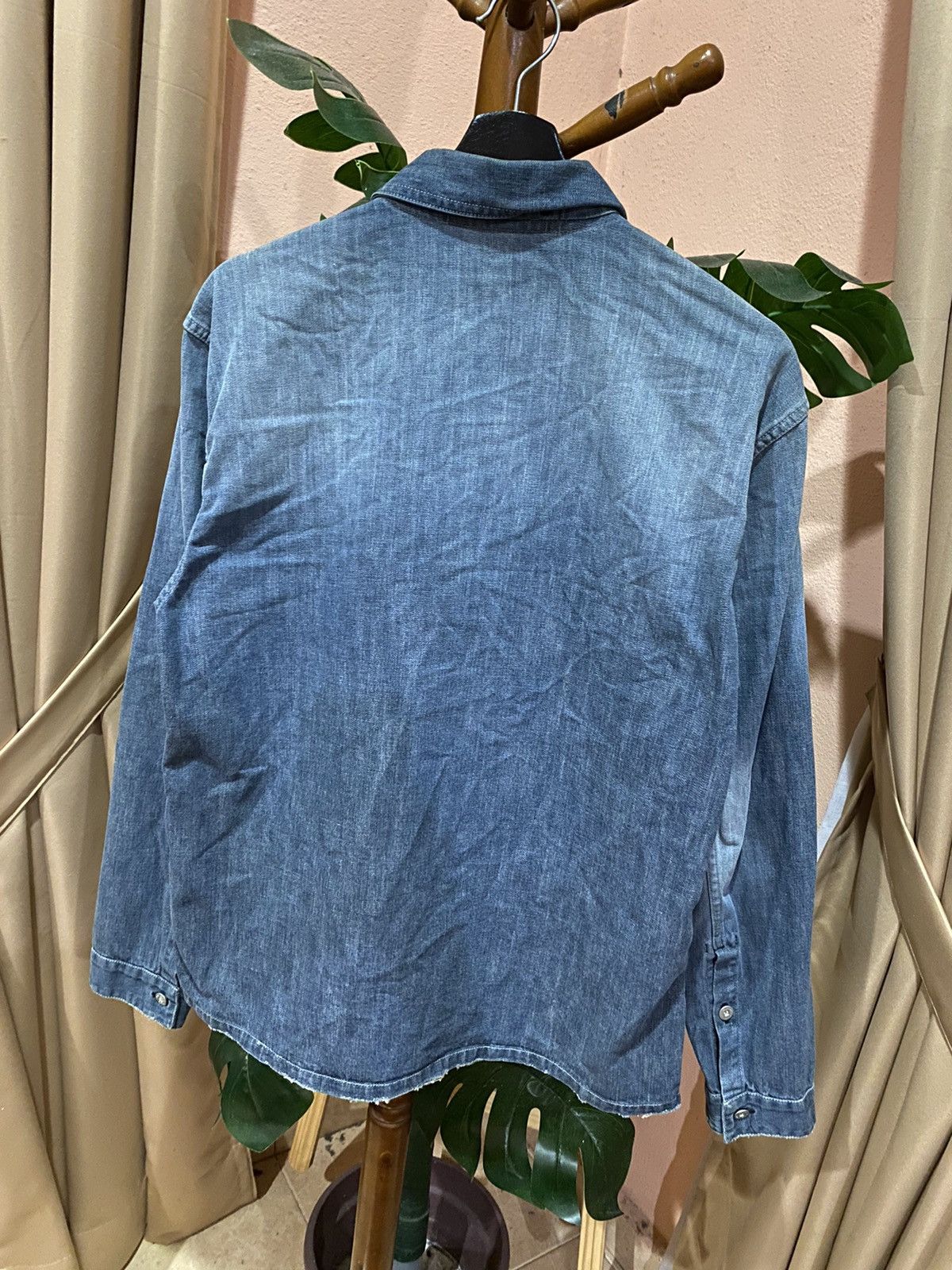 Massimo Osti × Stone Island Stone Island Denim Overshirt Jacket - Italian Made Utility Size US M / EU 48-50 / 2 - 11 Thumbnail