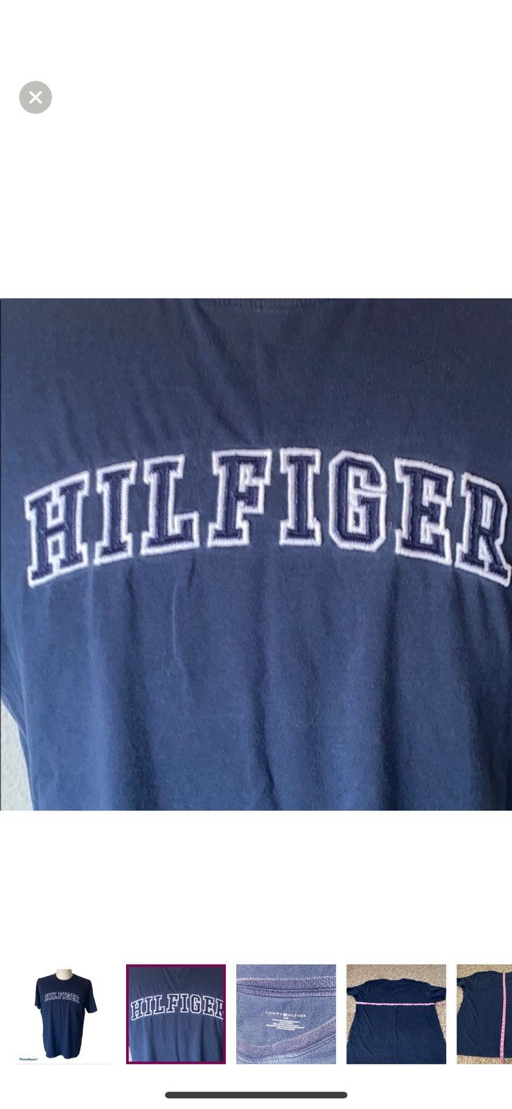 Tommy Hilfiger Tommy Hilfiger small logo tee Size US S / EU 44-46 / 1 - 5 Thumbnail