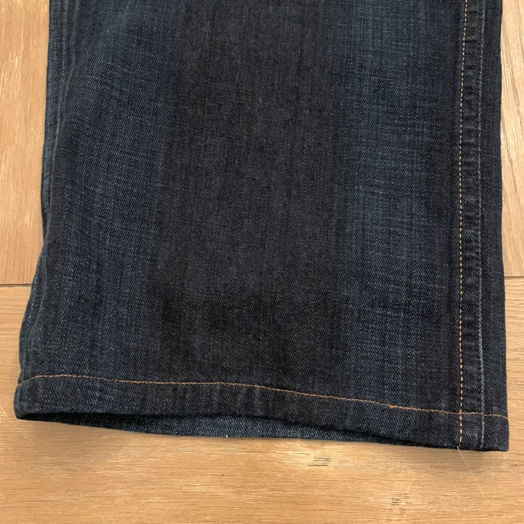 Lucky Brand Lucky Brand 181 Relaxed Straight Jeans Mens 38x32 Blue Dark Wash American Size US 38 / EU 54 - 3 Thumbnail