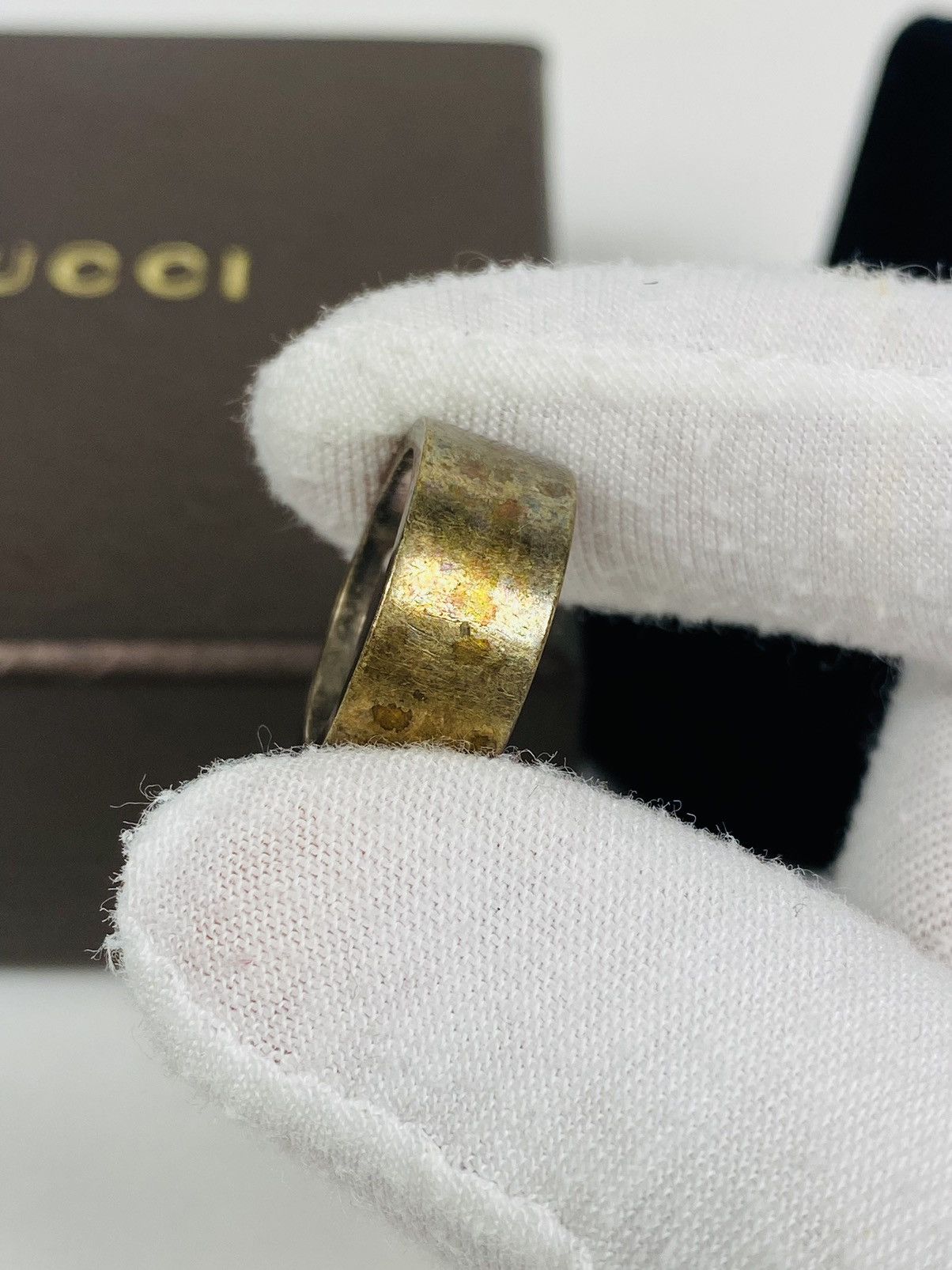 Gucci Gucci .925 Silver G Ring size IT 9 Size ONE SIZE - 5 Thumbnail