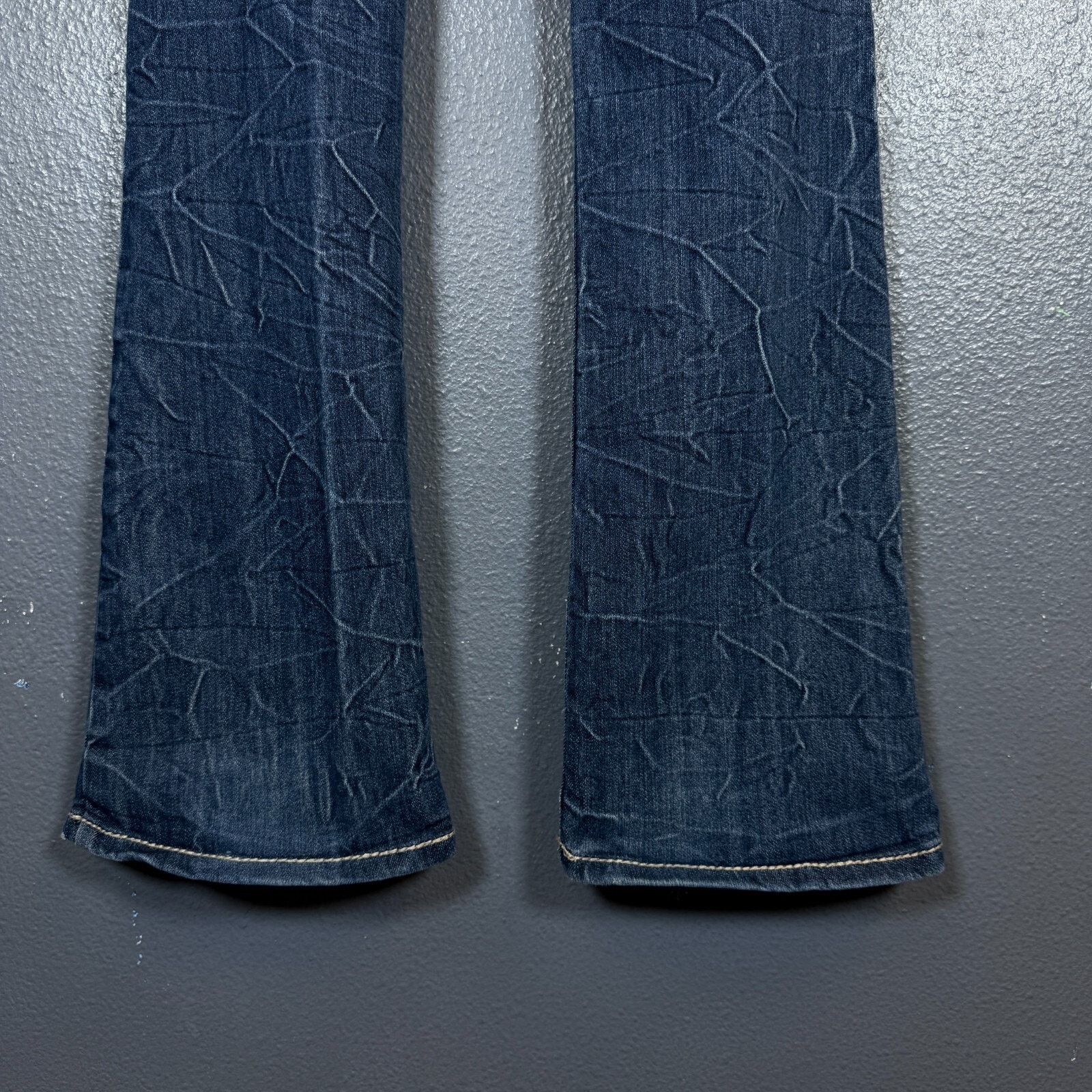 Vintage Vanilla 5 women’s blue denim jeans Y2K vintage baggy pants Size 29" - 2 Thumbnail