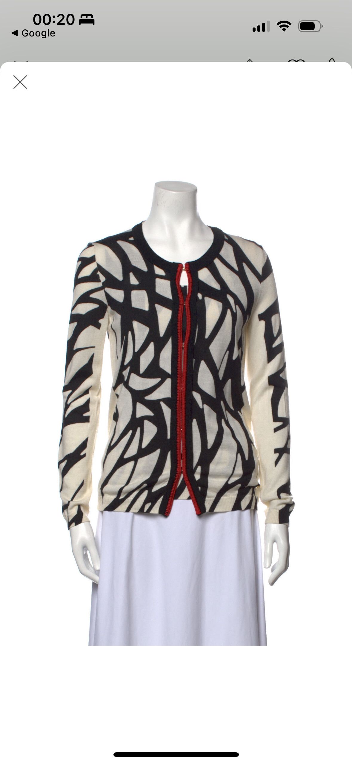 Escada Escape virgin wool cardigan Size S / US 4 / IT 40 - 9 Thumbnail