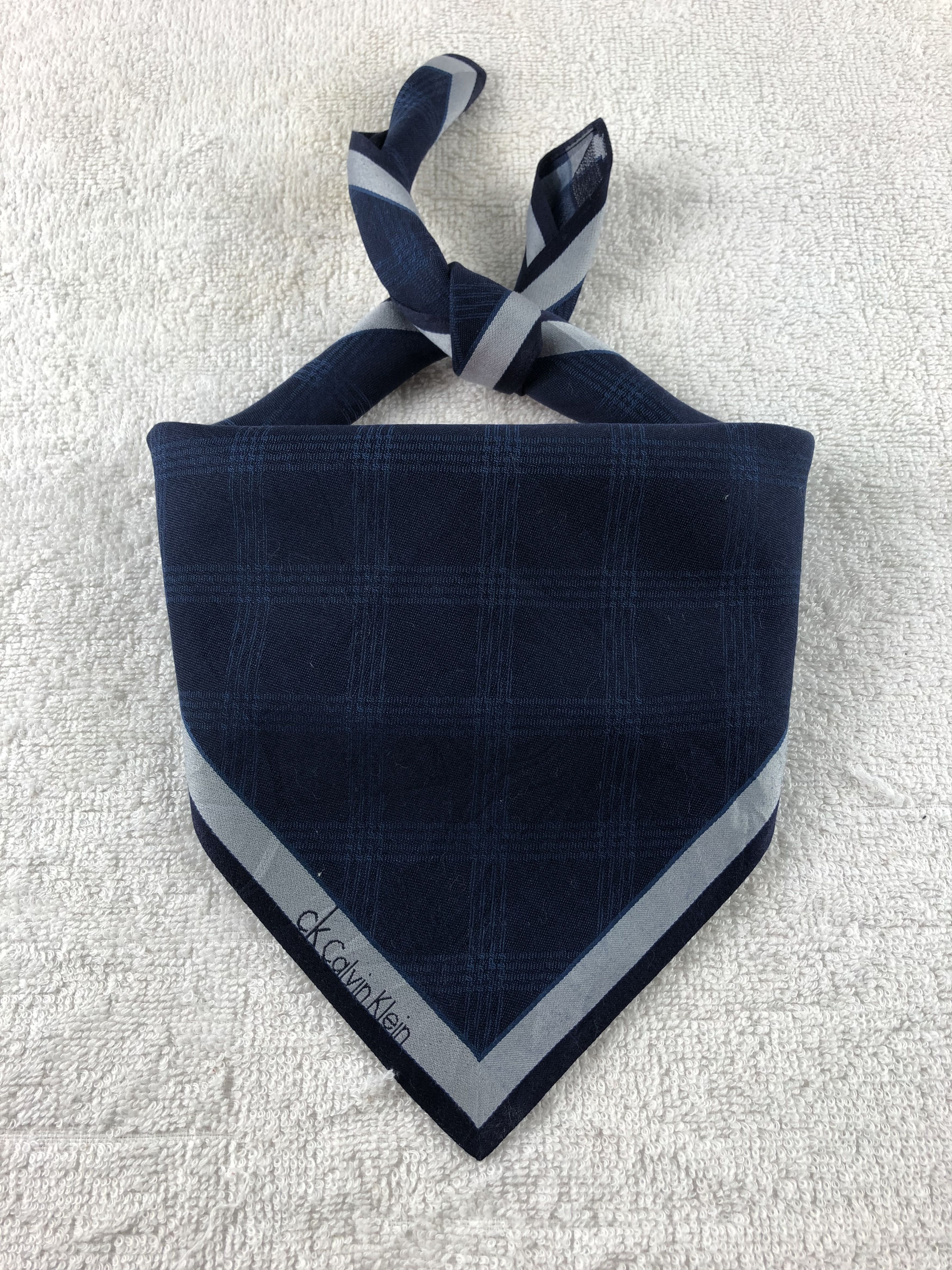 Calvin Klein × Vintage Calvin Klein Handkerchief / Bandana / Neckerchief Size ONE SIZE - 1 Thumbnail