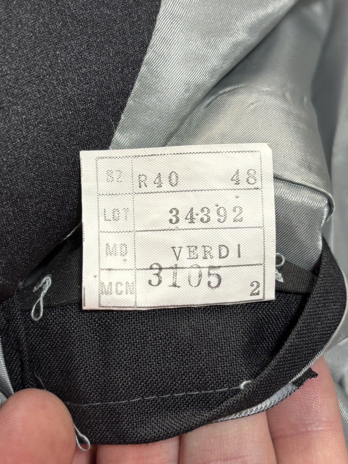 Givenchy Vintage Givenchy Monsieur Suit Jacket 80s Wool Blazer 90s 40 Size 40R - 5 Thumbnail