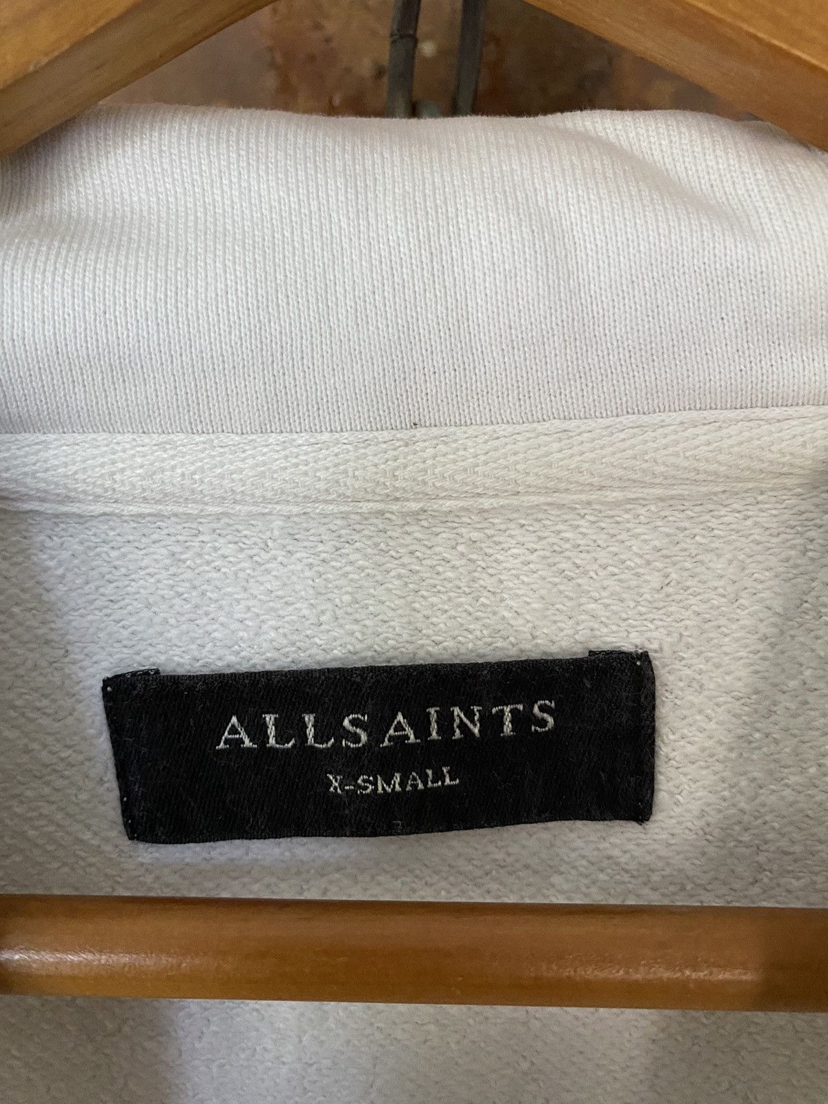 Allsaints Iconic Split Logo hoodue Size US M / EU 48-50 / 2 - 9 Thumbnail