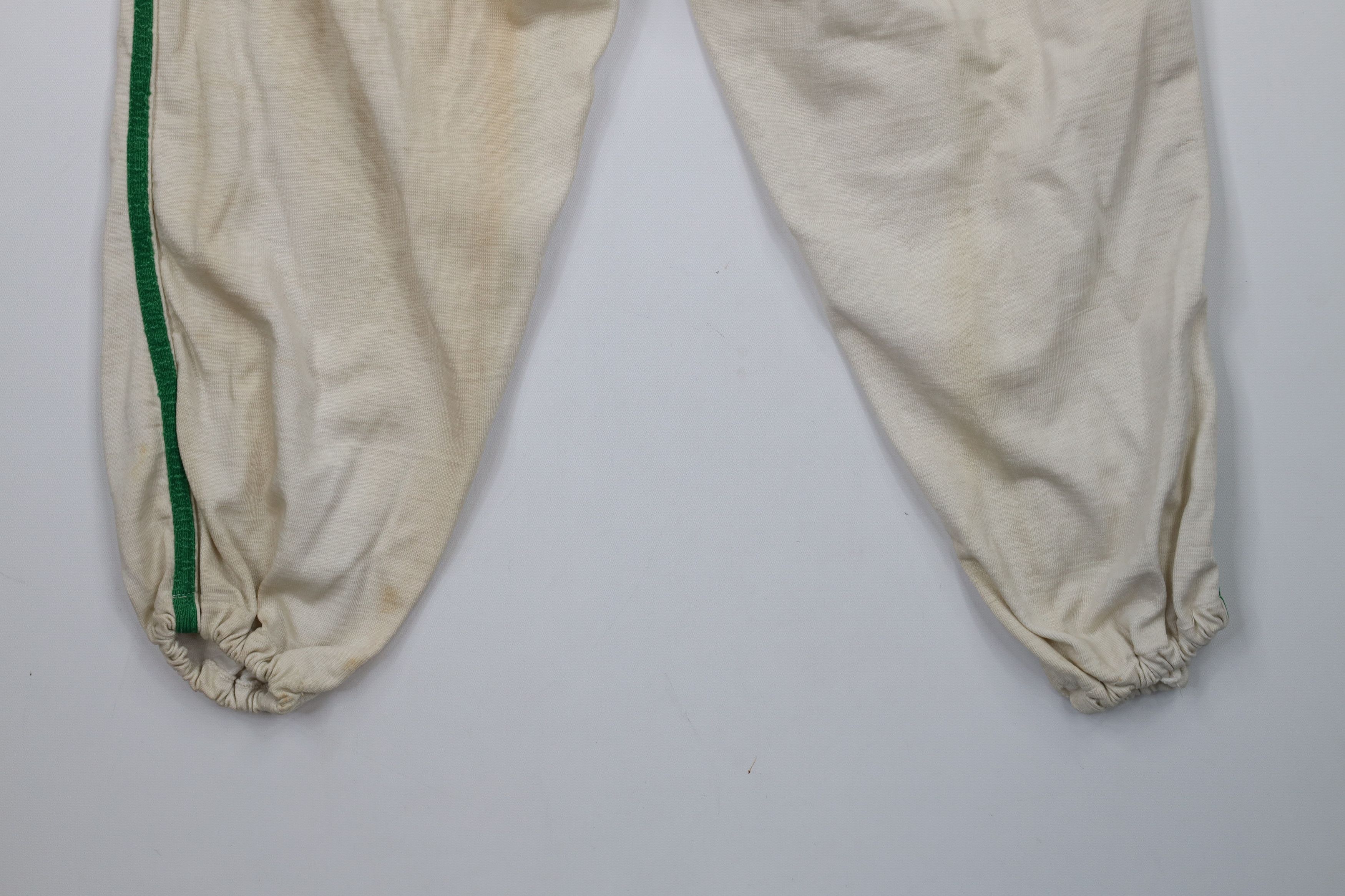 Vintage Vintage 40s 50s Baseball Uniform Pants White Green USA Size US 34 / EU 50 - 13 Thumbnail