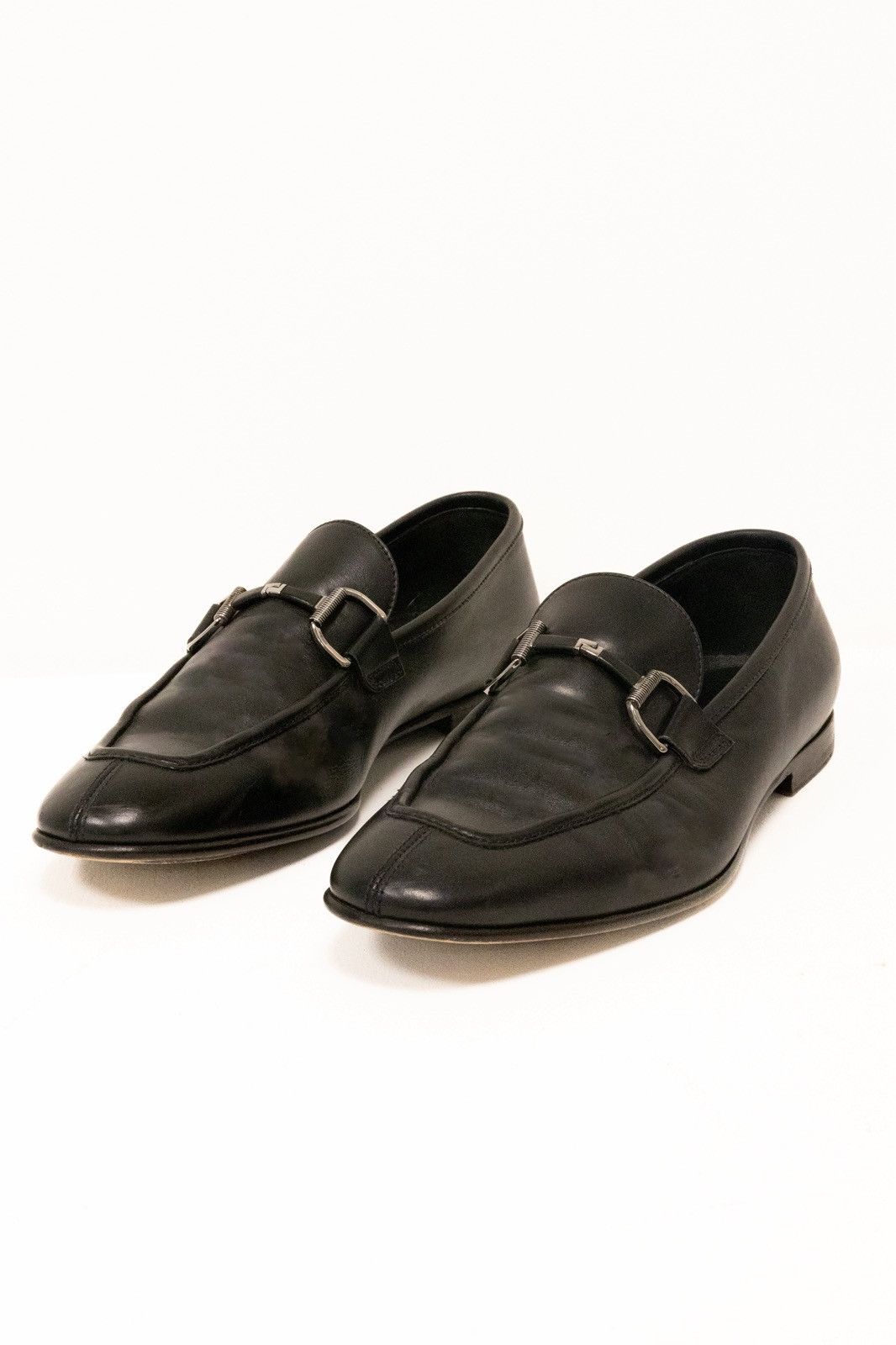 Ermenegildo Zegna Ermenegildo Zegna Archive Leather Buckle Loafers Size US 9 / EU 42 - 1 Thumbnail
