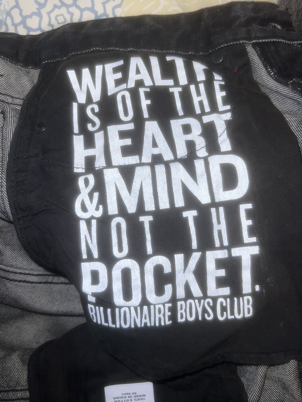 Billionaire Boys Club BBC Icecream skinny jeans blue sz 36 Size US 34 / EU 50 - 6 Thumbnail