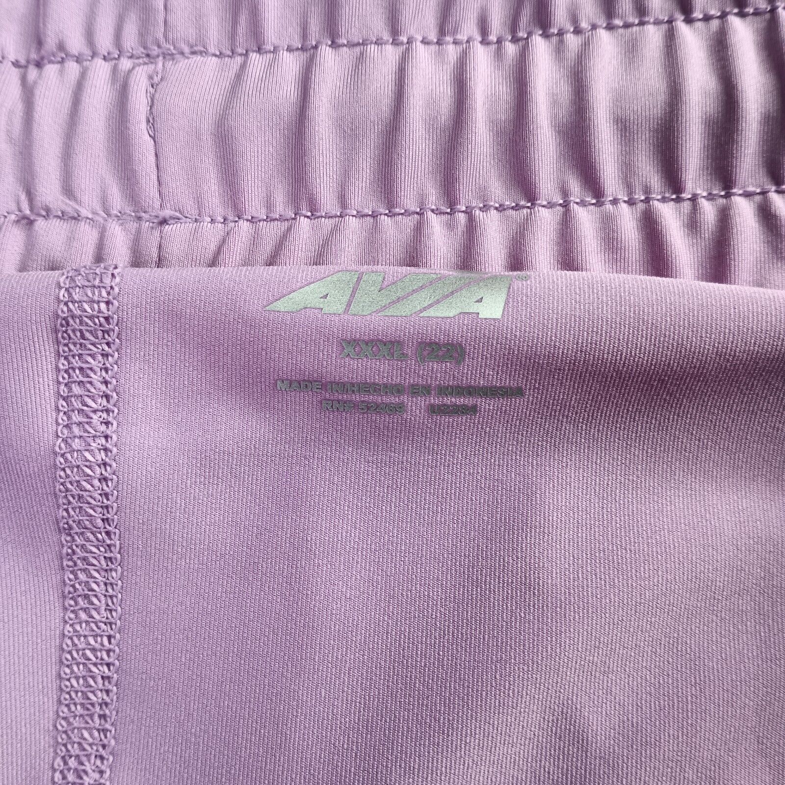 Avia Avia Running Shorts Bike Liner Women's Size 3XL (22) Purple Size 42" / US 20 - 5 Thumbnail