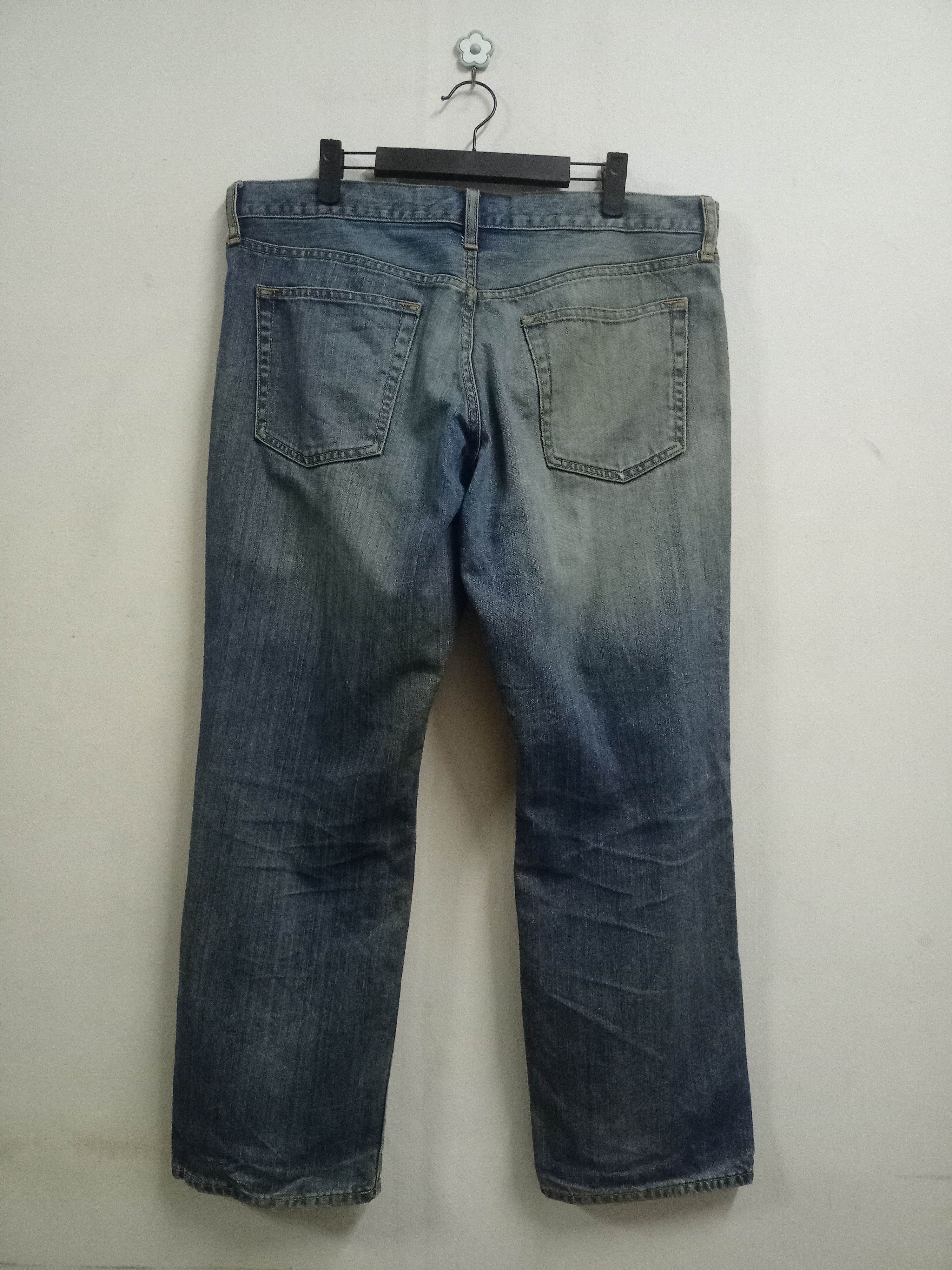 Japanese Brand Vintage Japanese Brand Mud Wash Baggy Jeans 38x28 Size US 38 / EU 54 - 2 Thumbnail