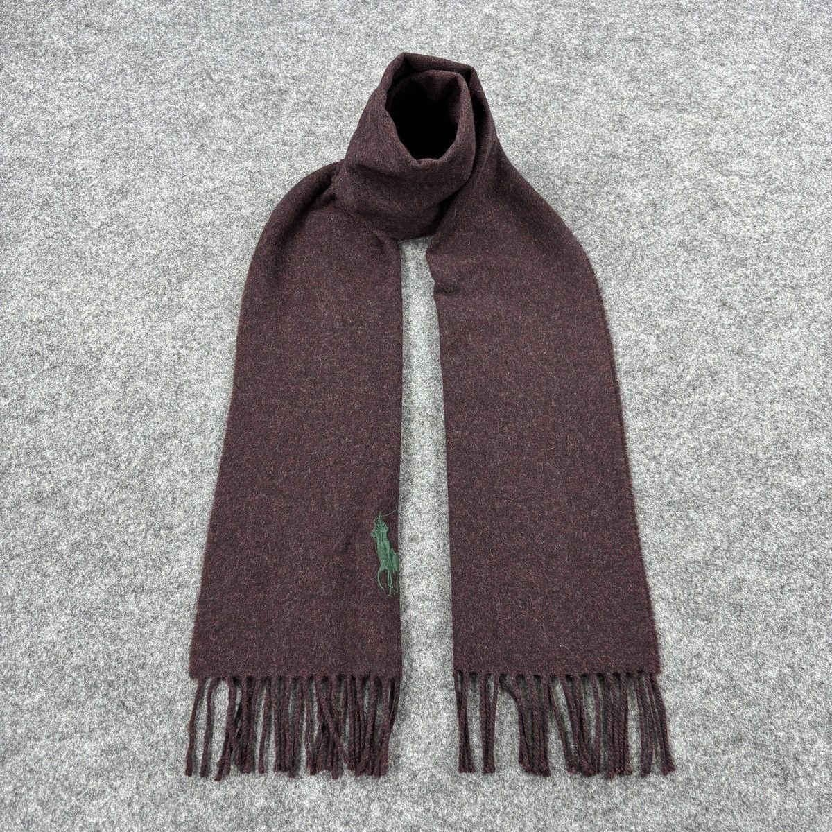 Polo Ralph Lauren × Vintage Polo Ralph Lauren Scarf # D757 # Muffler # Neckwear Size ONE SIZE - 1 Thumbnail